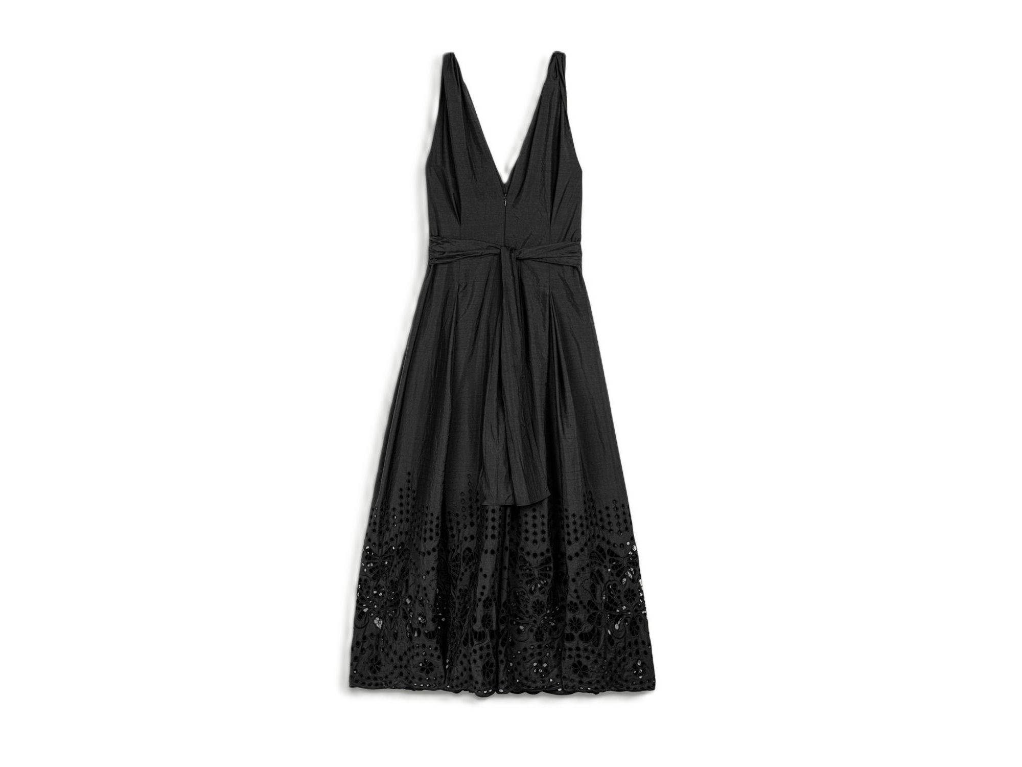 Sleeveless Embroidered Midi Dress — Image 5