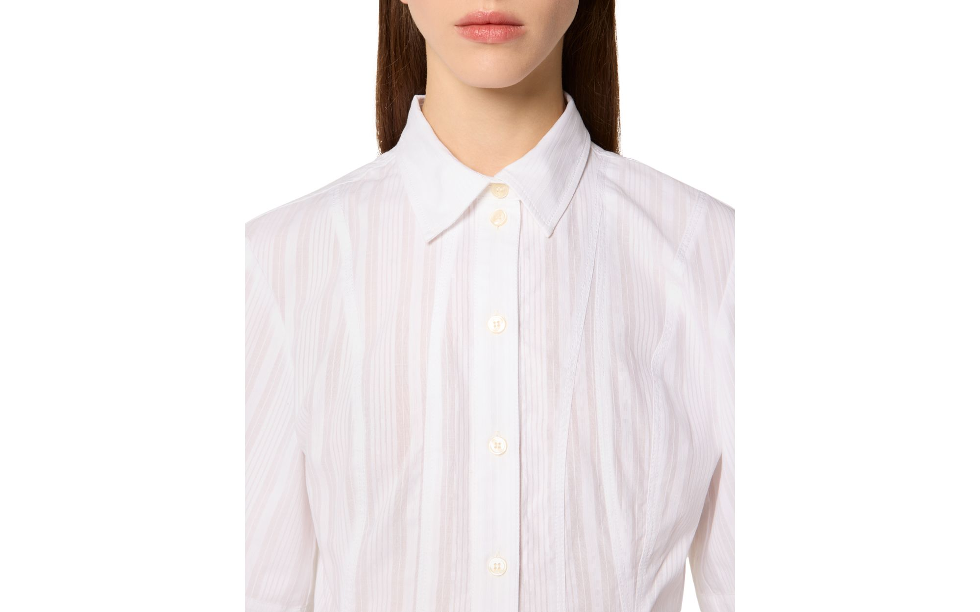 Shirt with Asymmetric Cutout — Image 3