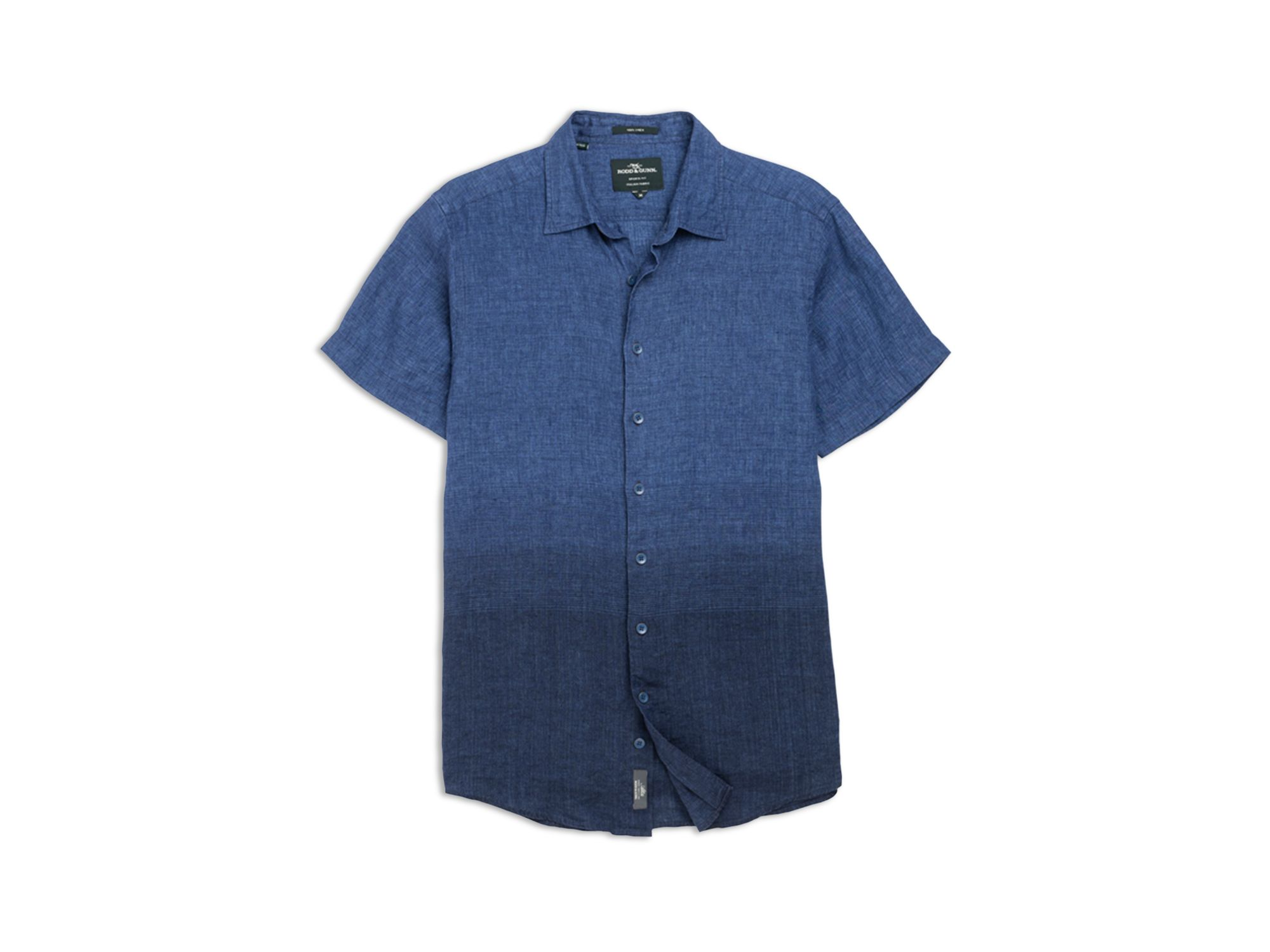 Cannons Creek Short Sleeve Sports Fit Linen Shirt — Image 5