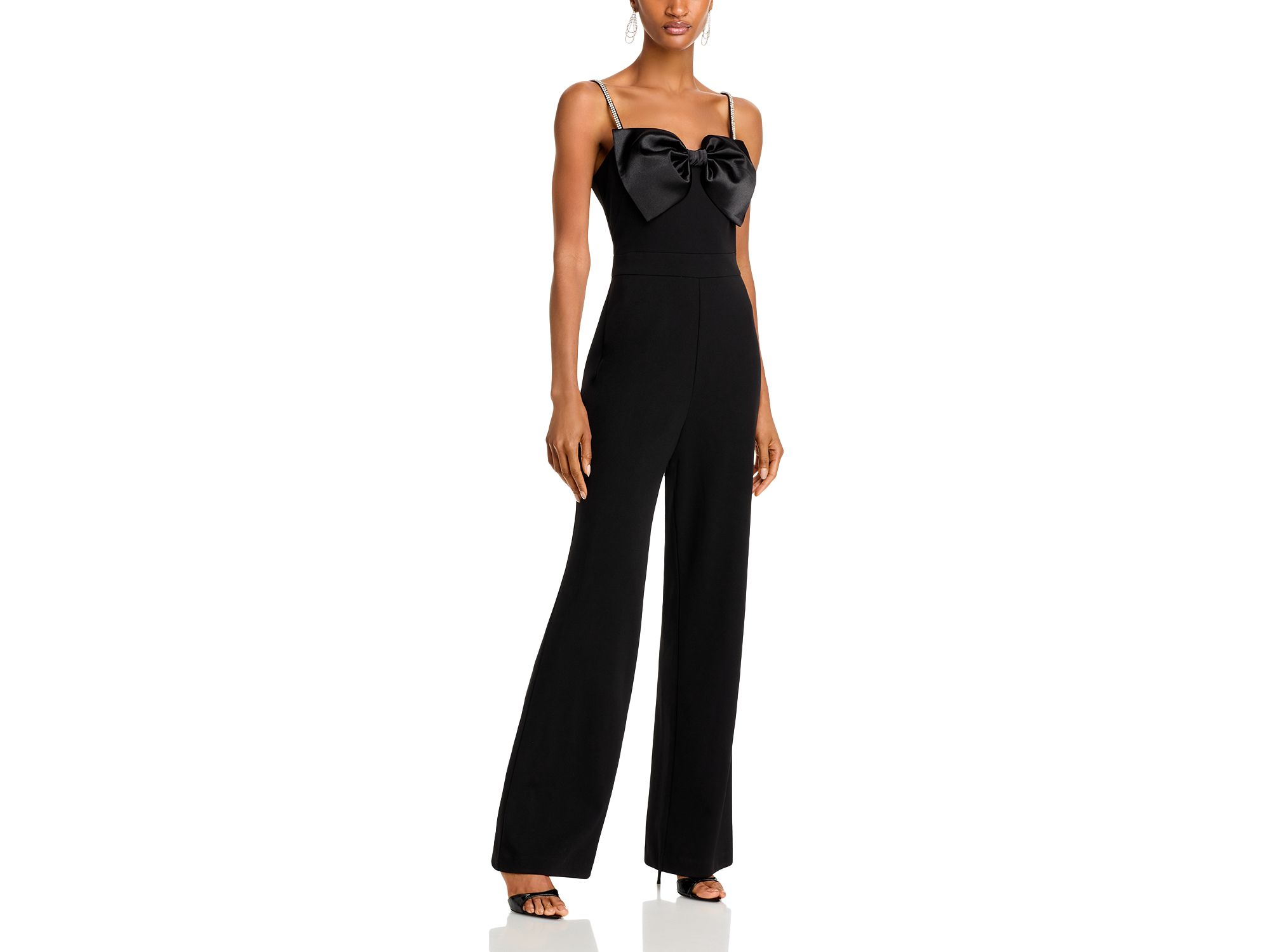 Bow Rhinestone Jumpsuit - Image 1