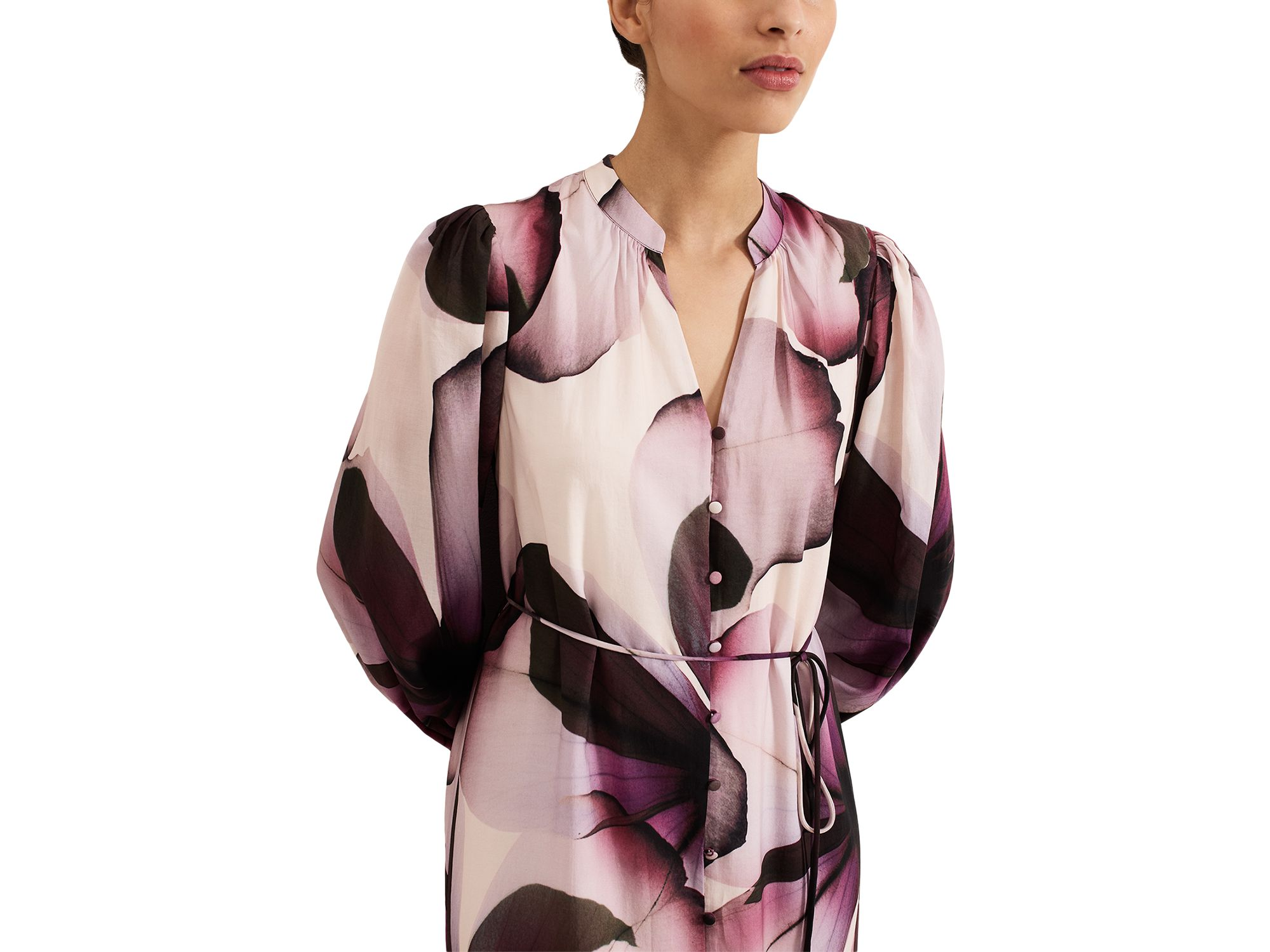 Clarra Floral Print Dress — Image 3