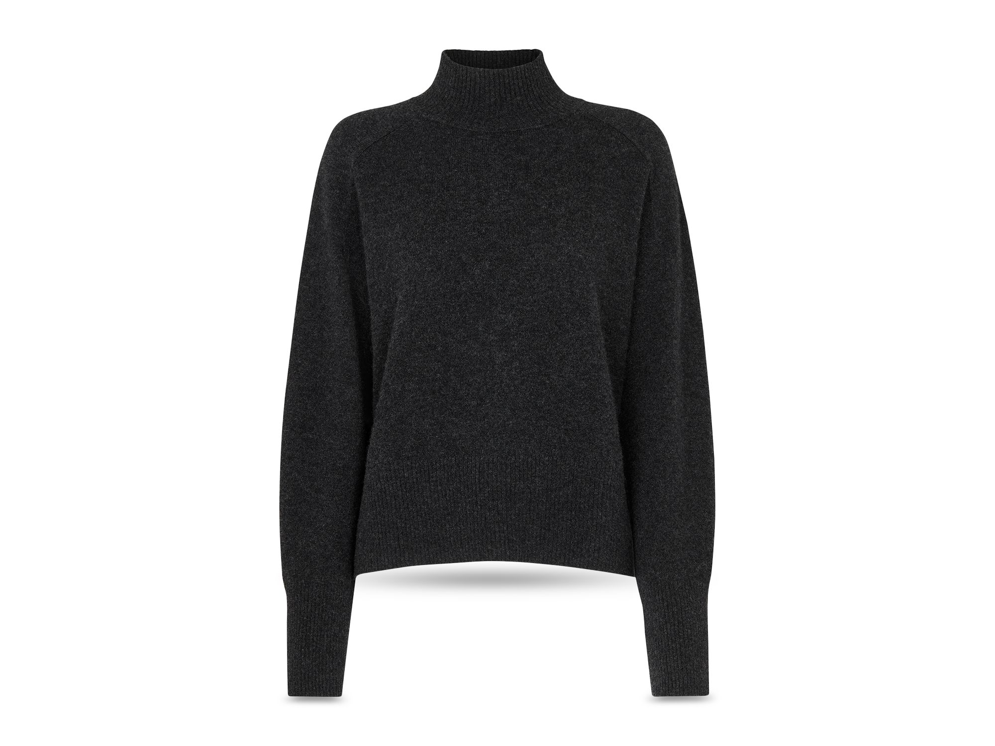 Cashmere Funnel Neck Sweater — Image 3
