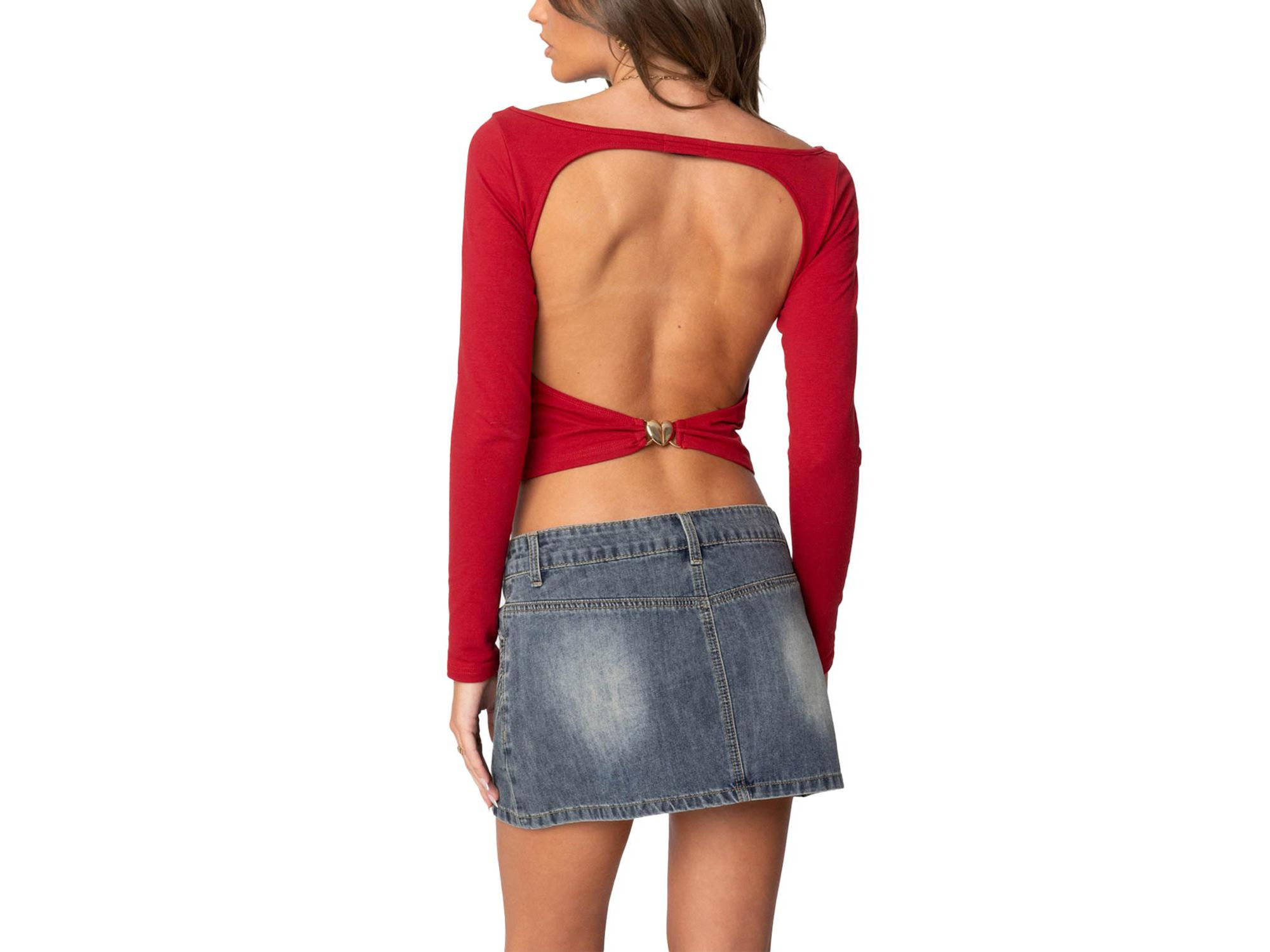 Valentine Open Back Top — Image 3