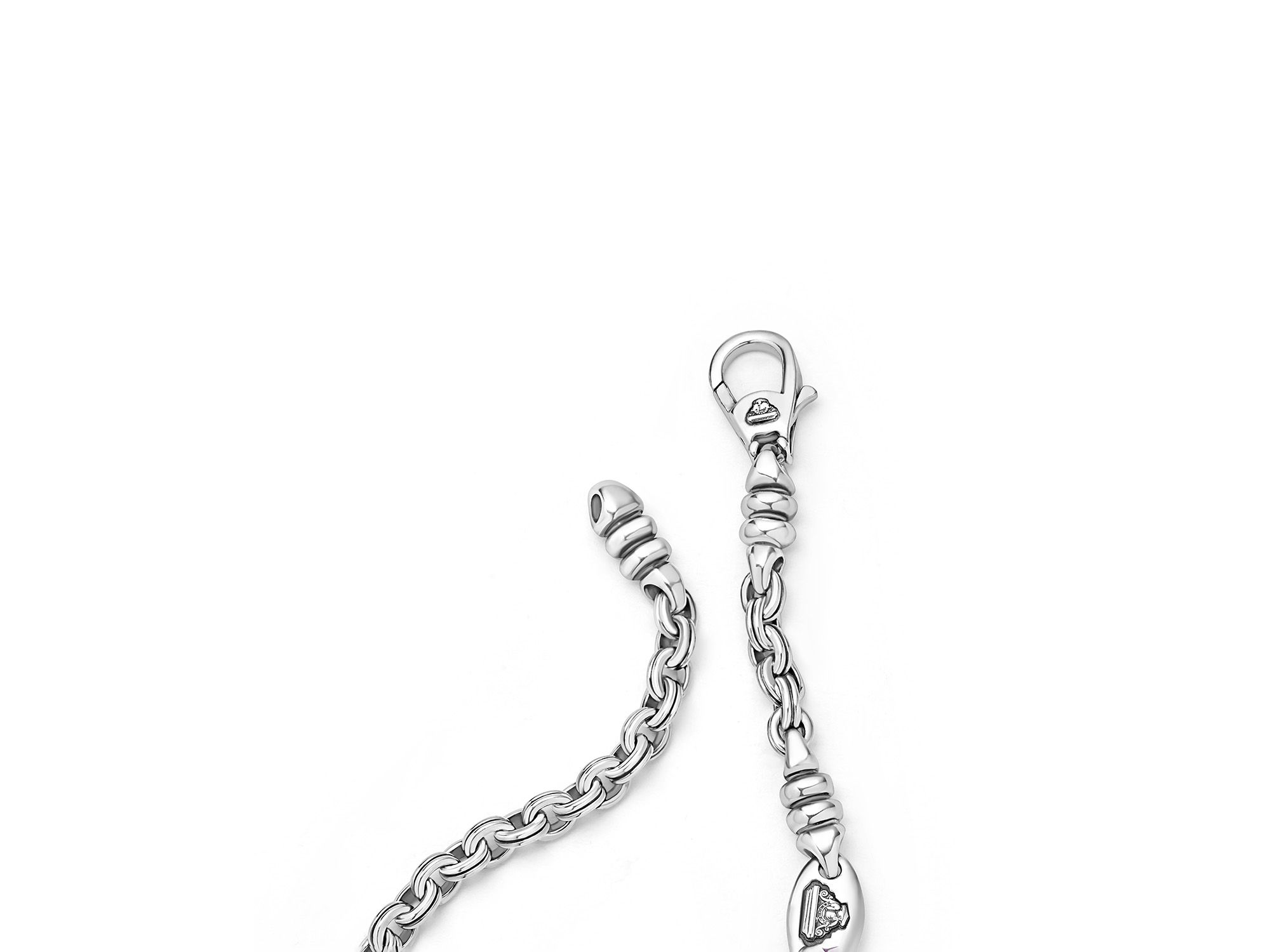 Sterling Anthem Double Link Caviar Chain Bracelet - Exclusive — Image 3
