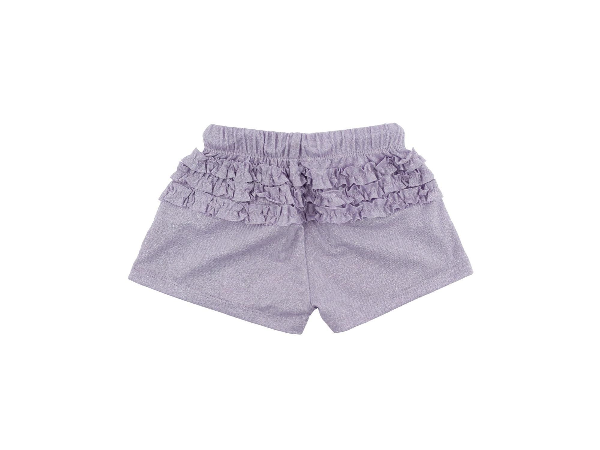Girls' Sparkle Ruffle Pocket Lottie Short - Baby, Little Kid — Image 4