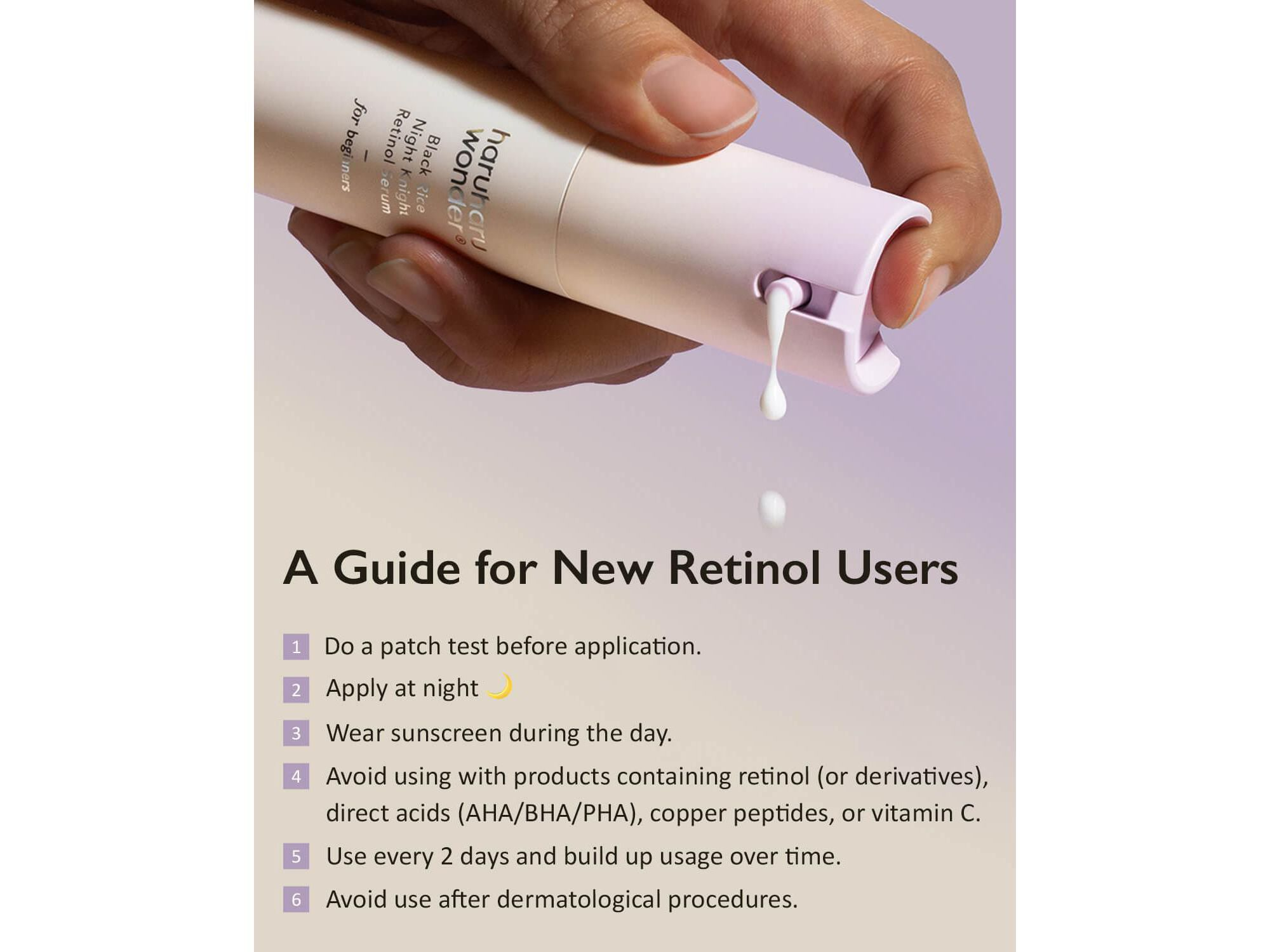 Black Rice Night Knight Retinol Serum — Image 4