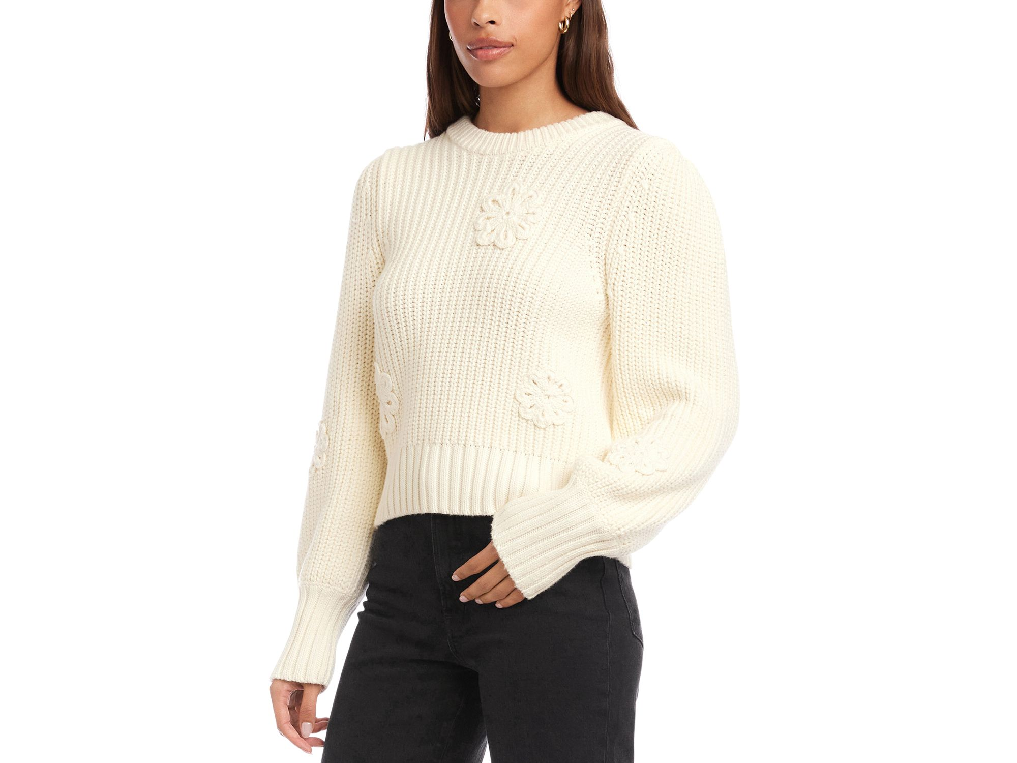 Brylee Floral Sweater — Image 5