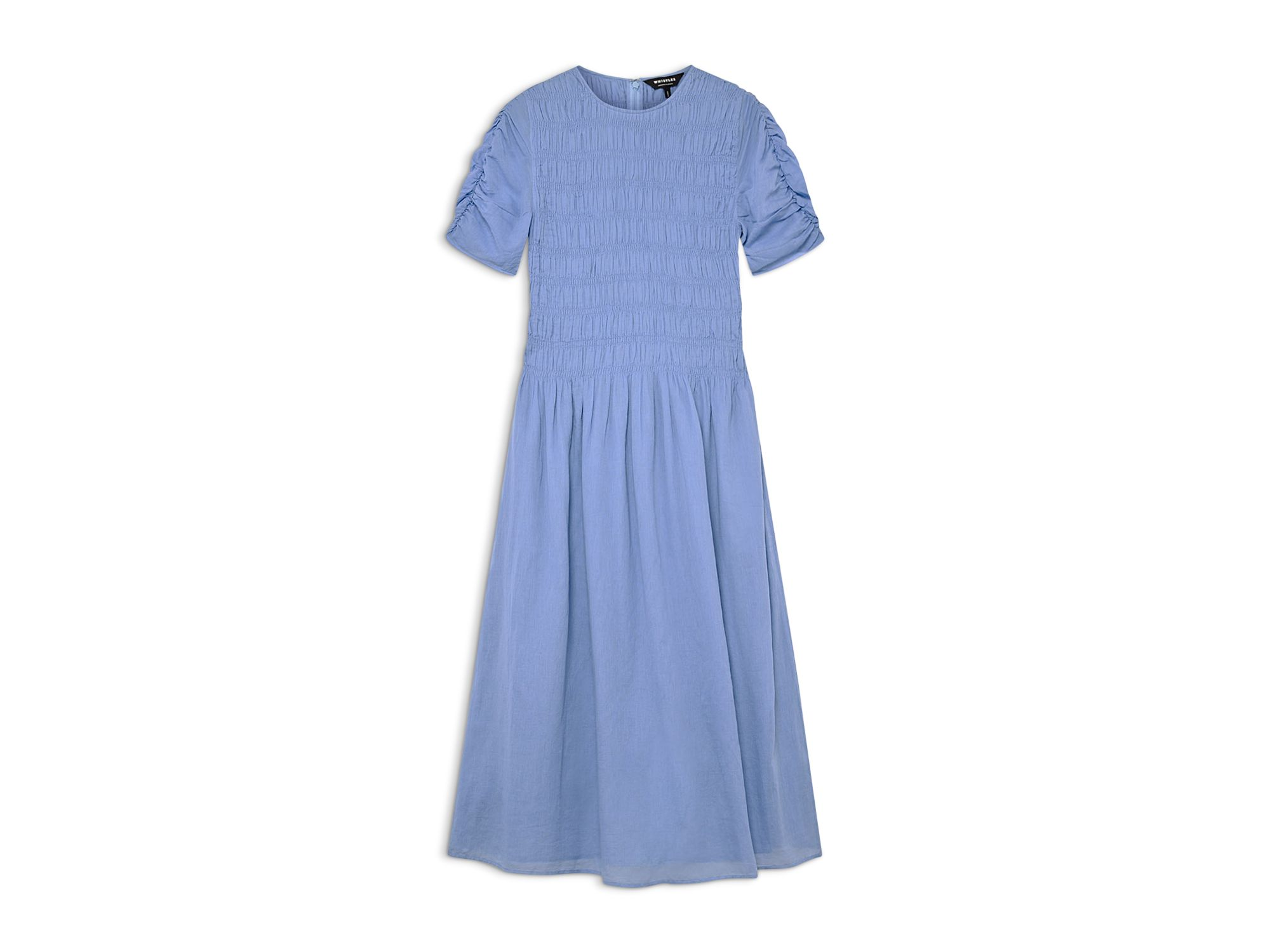 Petite Shirred Panel Cotton Dress — Image 4