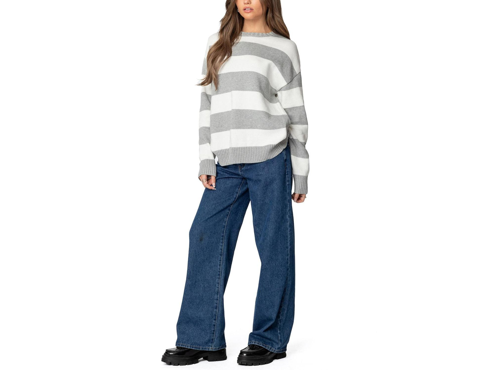 Richie Oversized Striped Sweater — Image 3