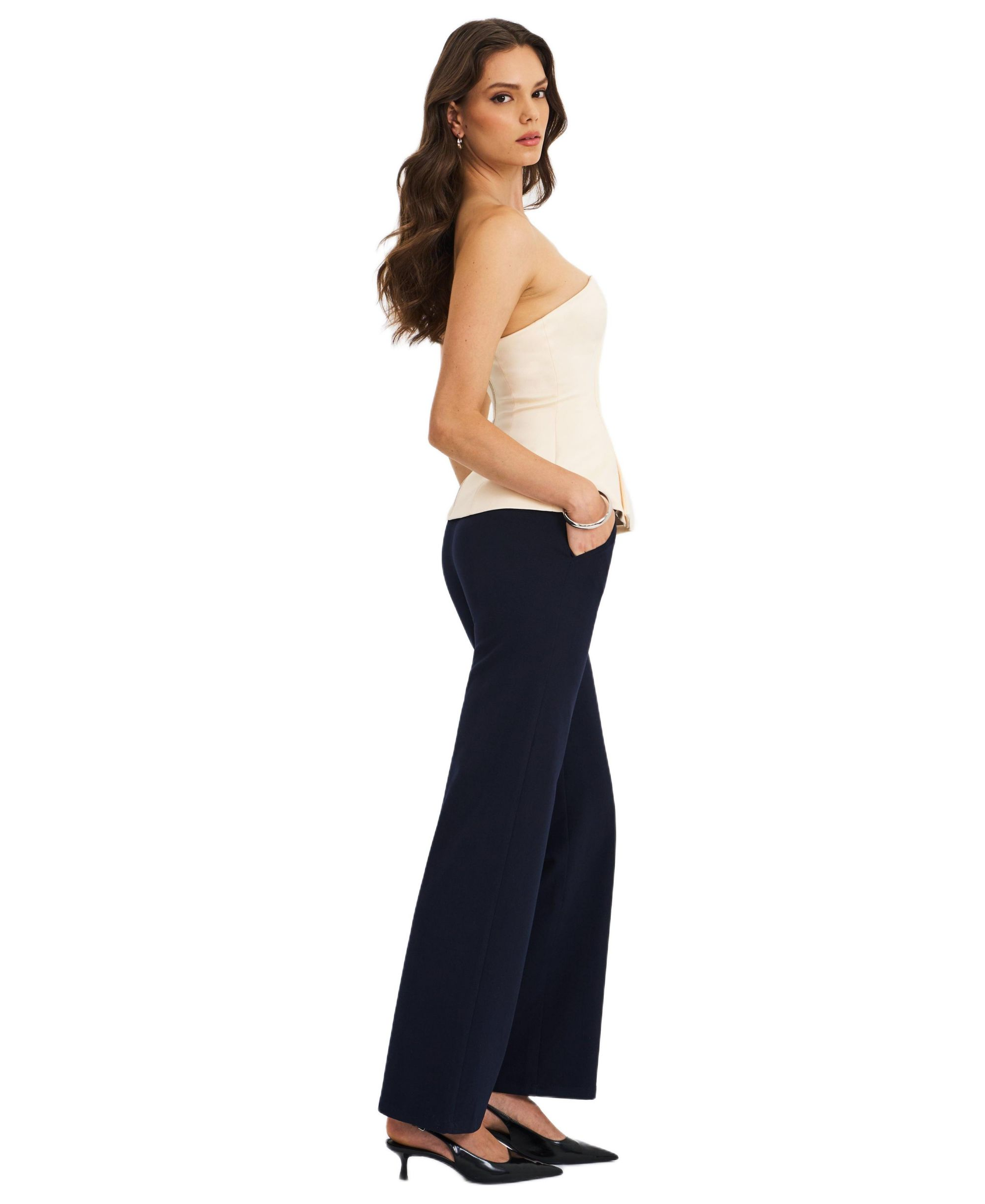 Yanin Low-Rise Straight Leg Pants — Image 8