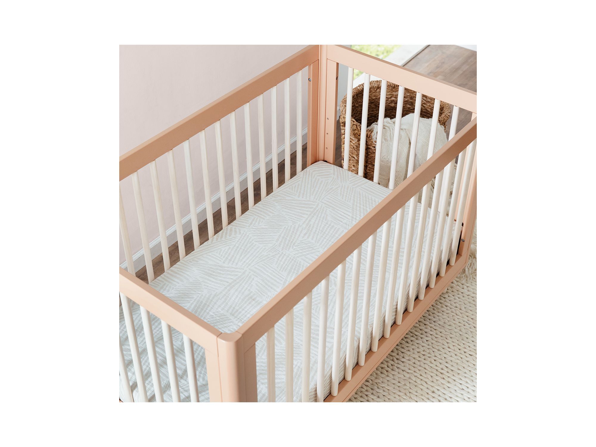 Lolly 3-in-1 Convertible Crib with Toddler Bed Conversion Kit — Image 4