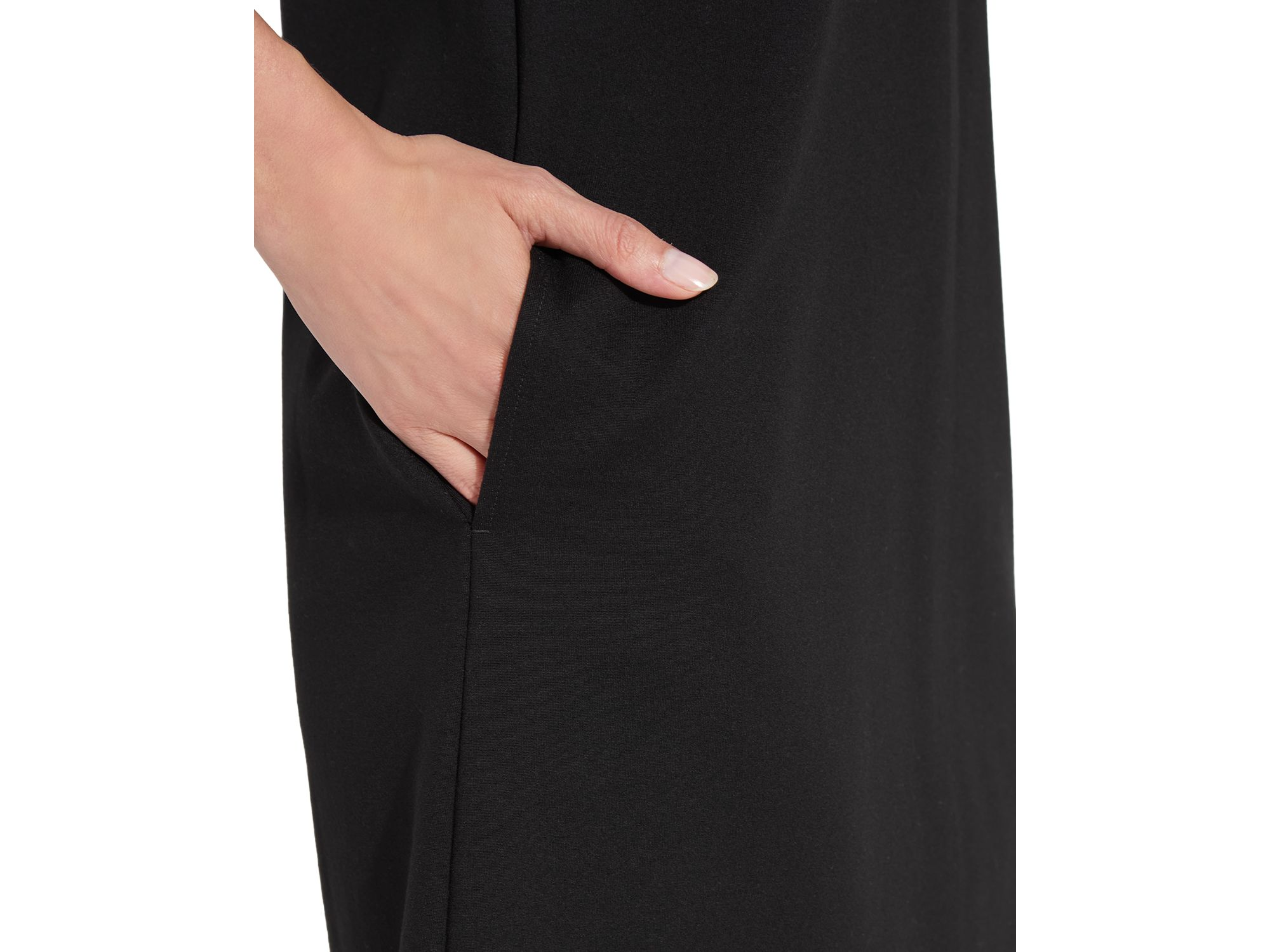 Ponte A-Line Dress — Image 3