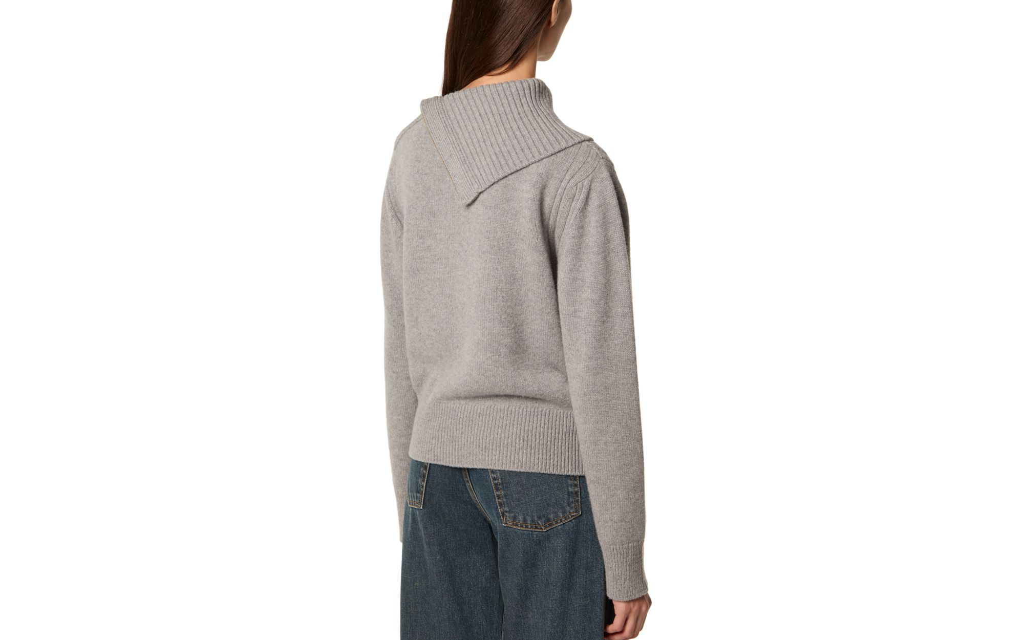 Messo Asymmetrical Sweater — Image 4