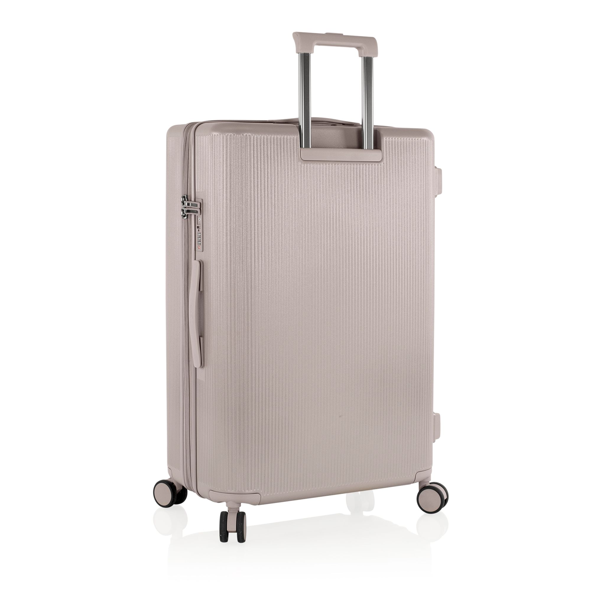 Earth Tones Large Upright Expandable Spinner Suitcase — Image 7