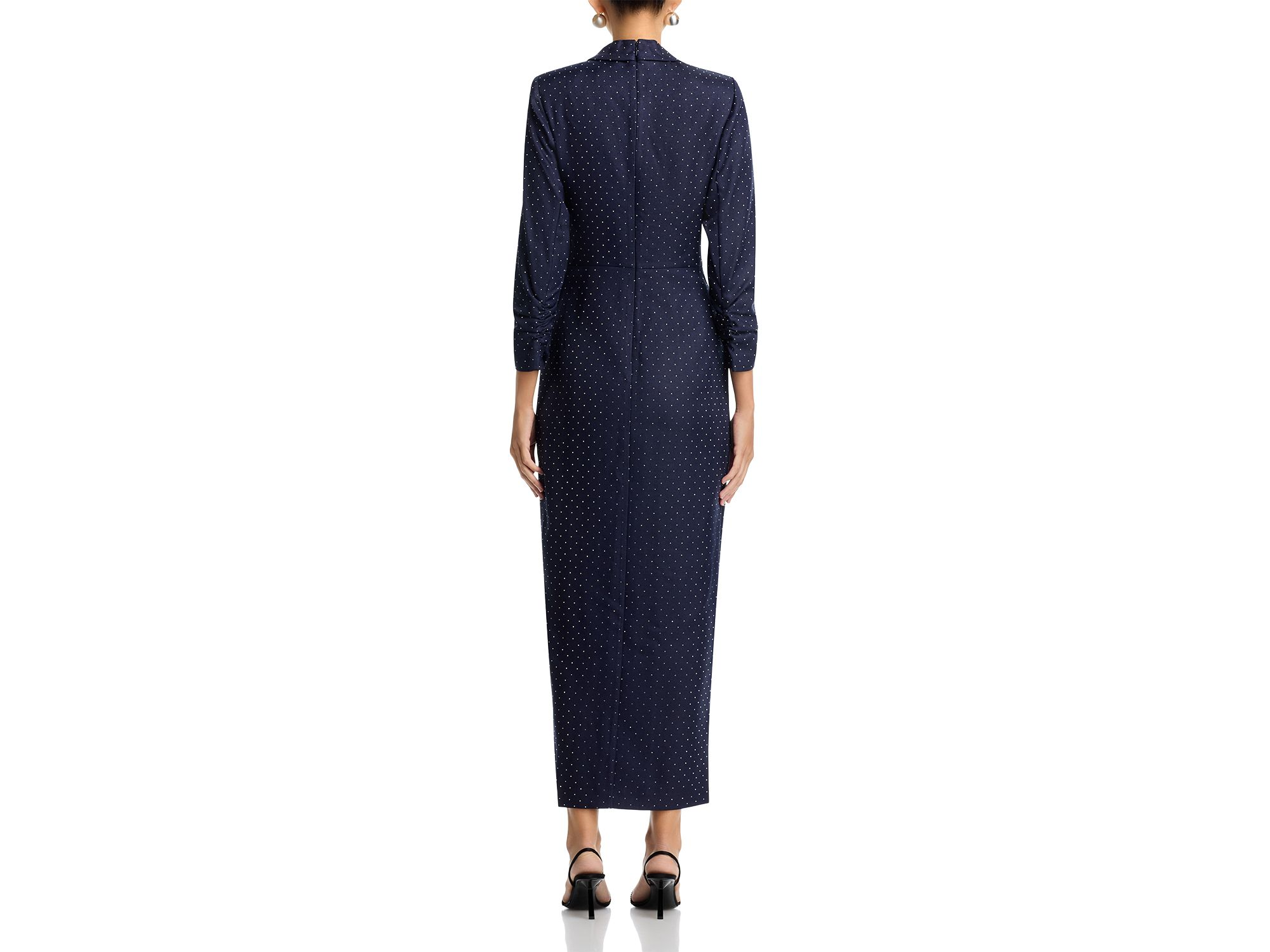 Asher Crystal-Embellished Twill Maxi Dress — Image 3