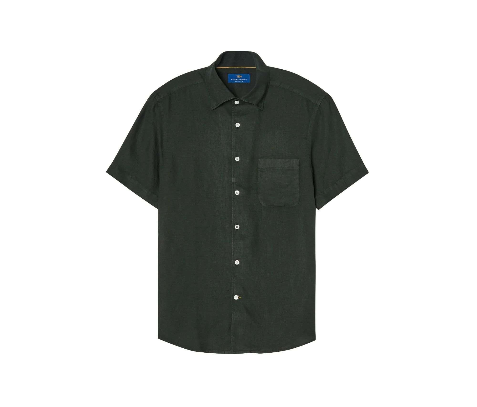 Morgan Short Sleeve Linen Shirt — Image 3