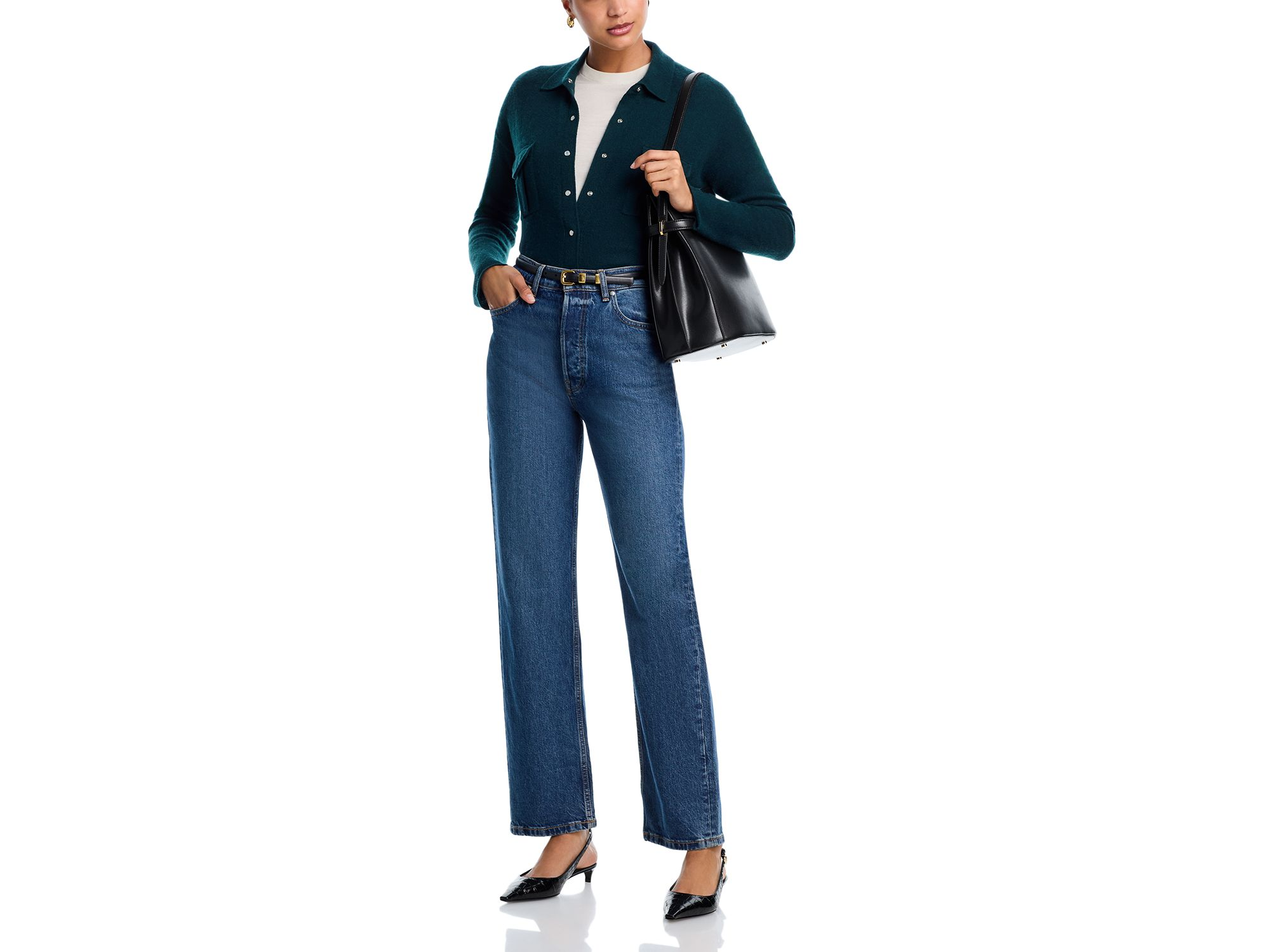 100% Cashmere Polo Sweater - Exclusive — Image 4