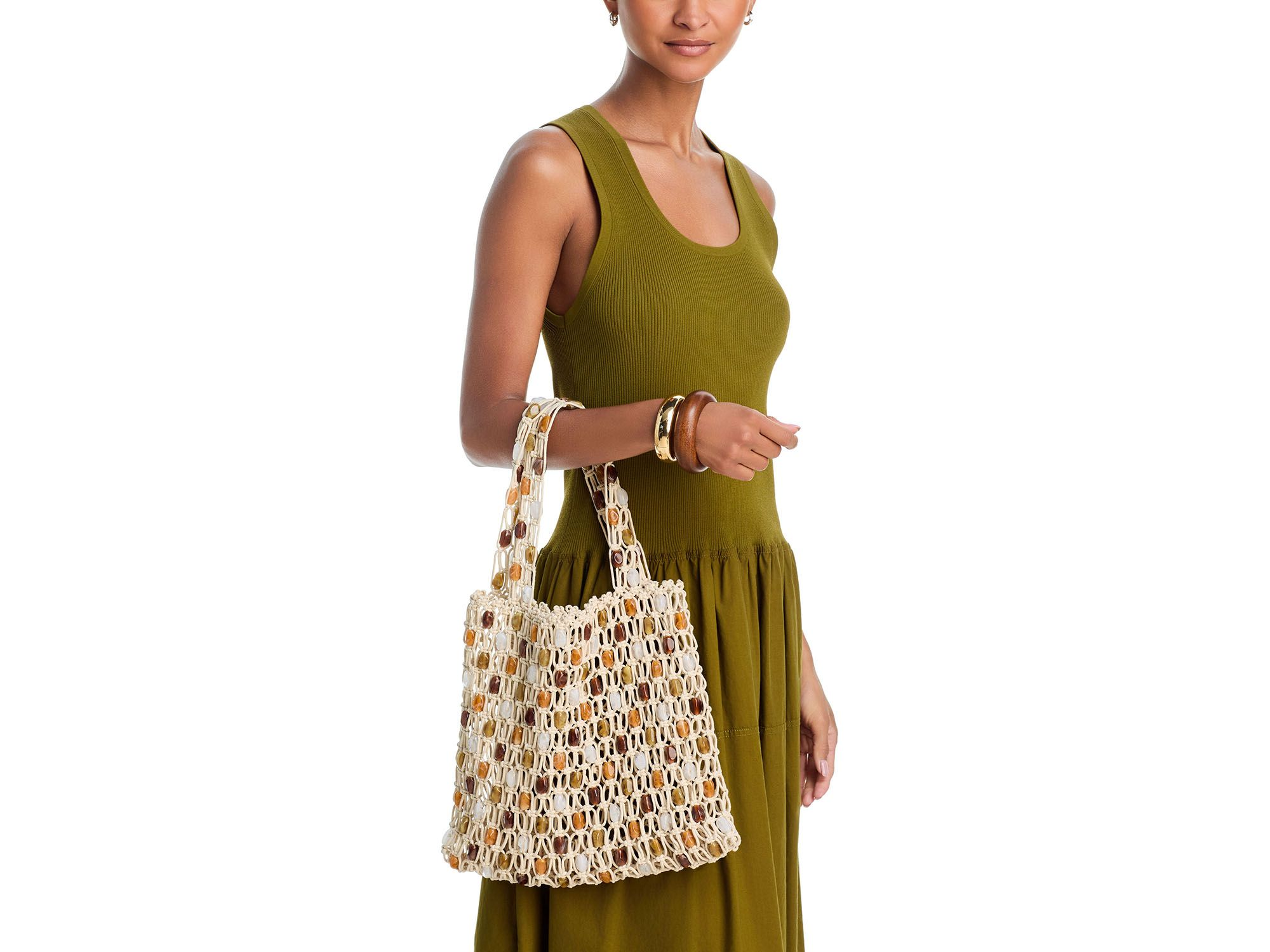 Medium Beaded Tote Bag - Exclusive — Image 4