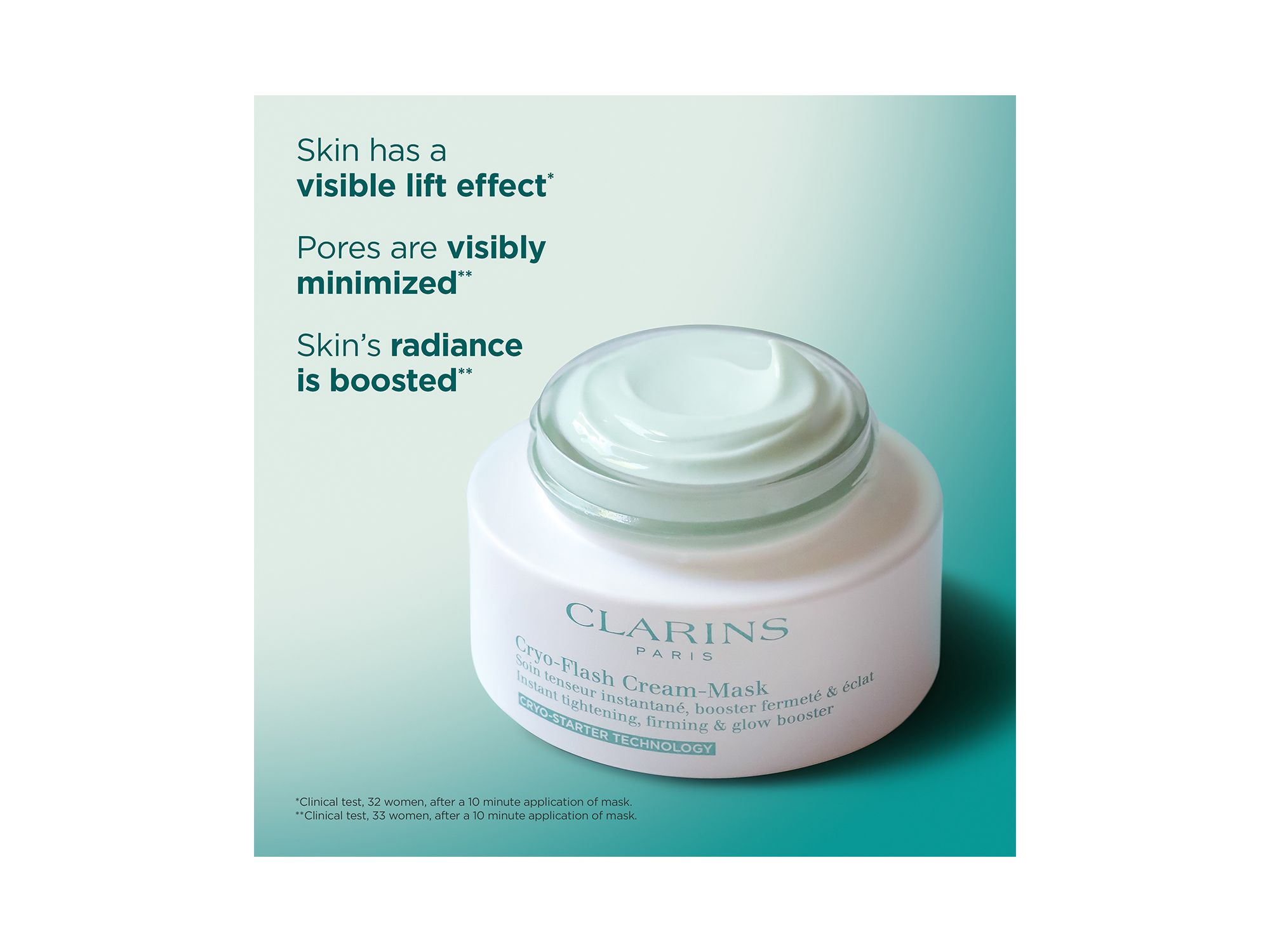 Cryo Flash Instant Lift Effect & Glow Boosting Face Mask 2.5 oz. — Image 17
