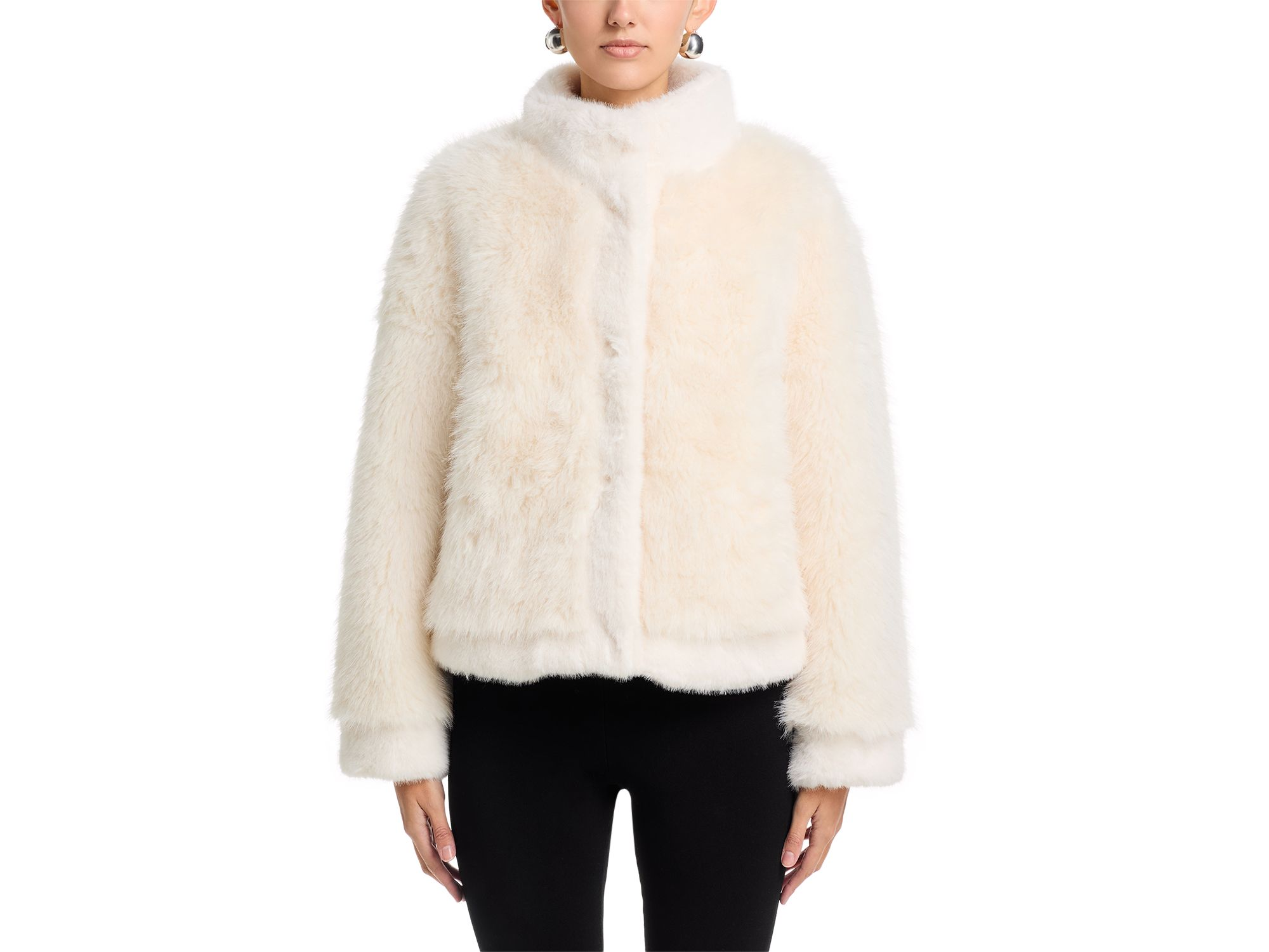 Faux Fur Jacket — Image 3