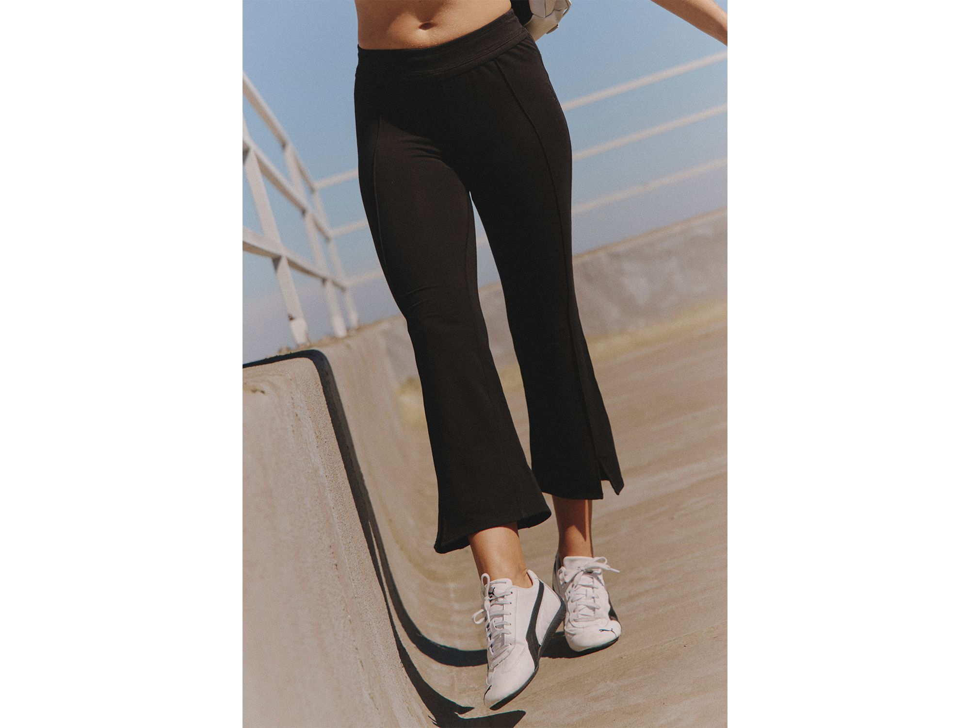 Tryouts Cropped Flare Pants — Image 3