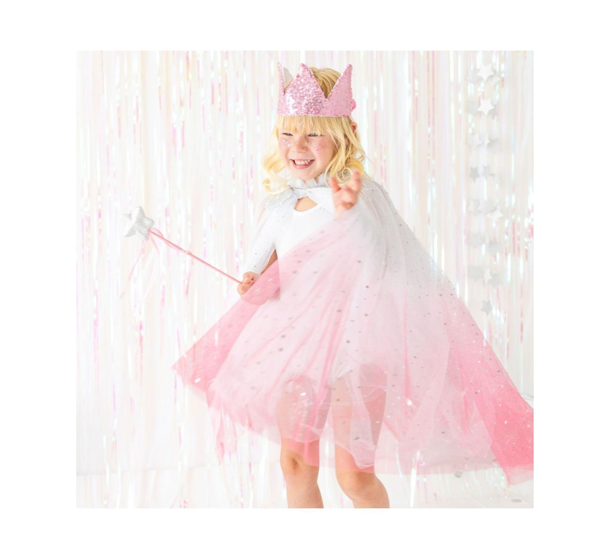 Girl Pink Princess Dress Up Kit - Ages 3+ years — Image 7