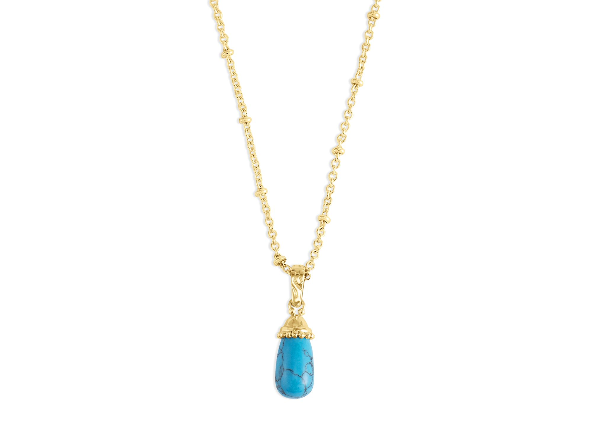 Milos Small Turquoise Charm — Image 4