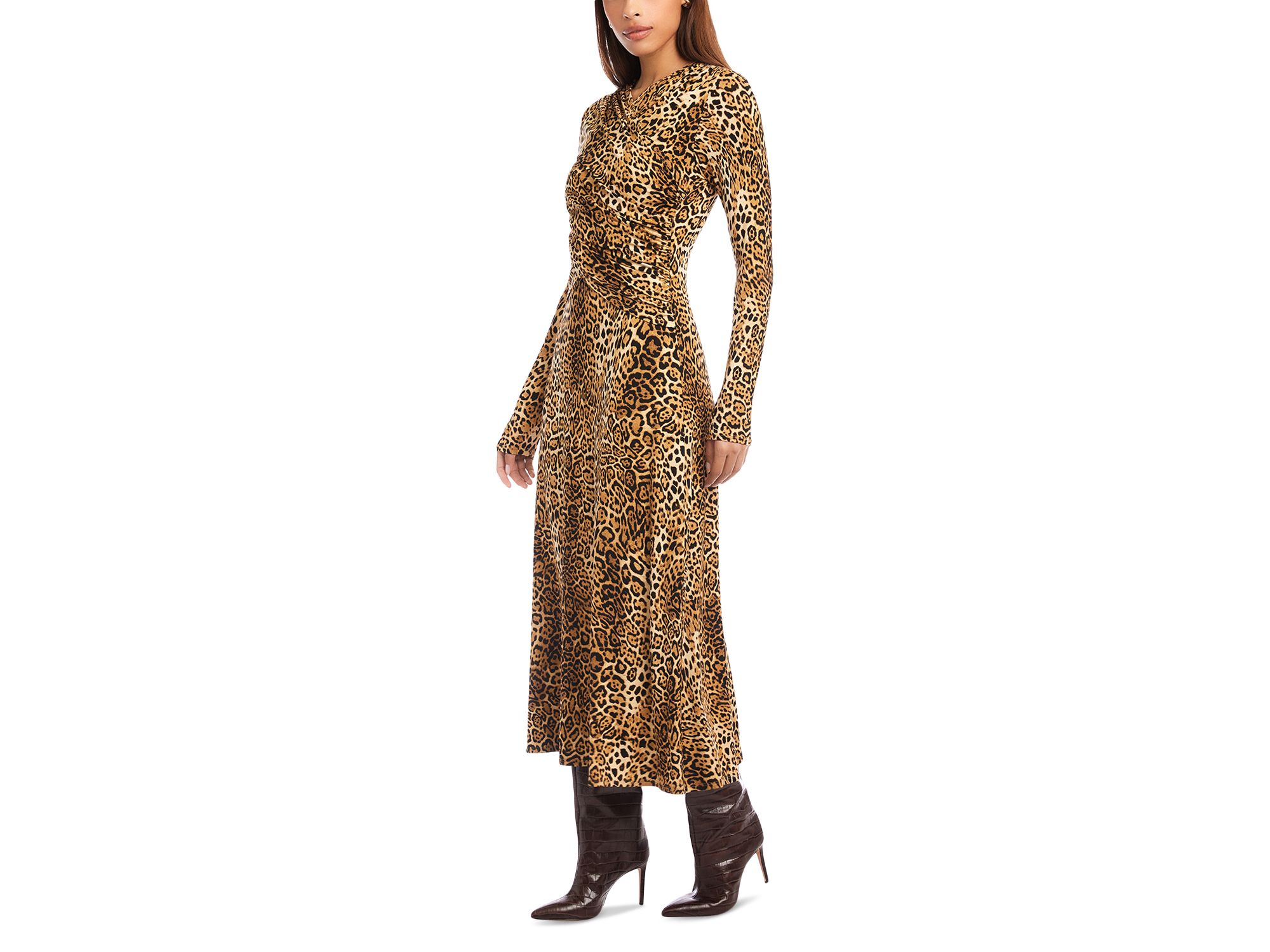 Kourtney Cross Front Midi Dress — Image 8