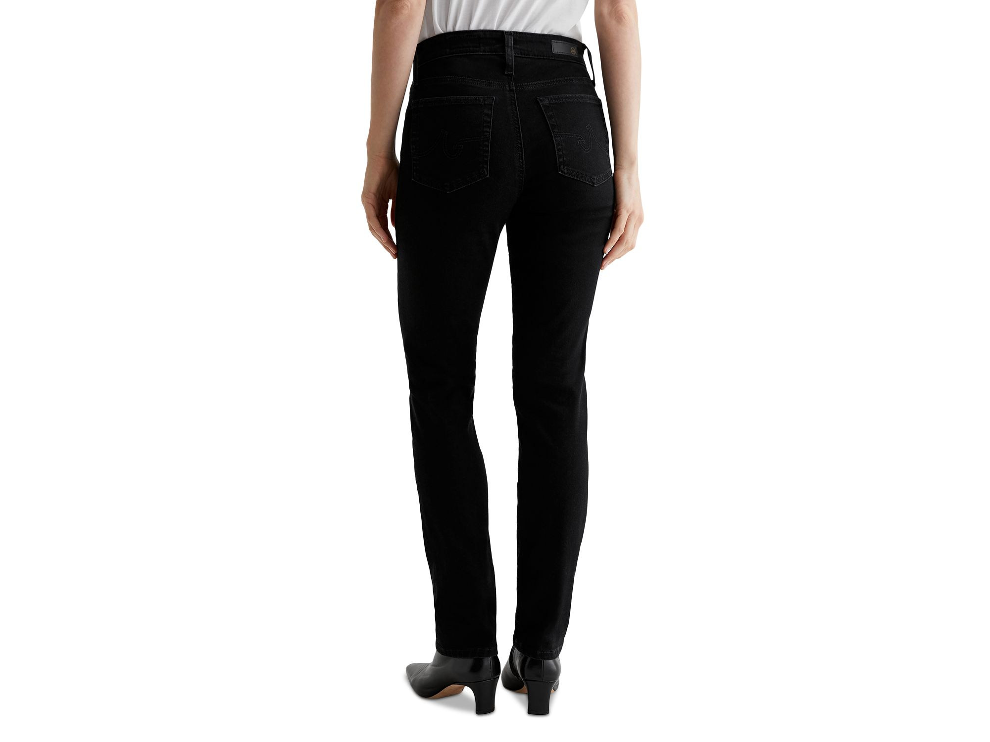 Mari Mid Rise Slim Straight Jeans in Alchemy — Image 4