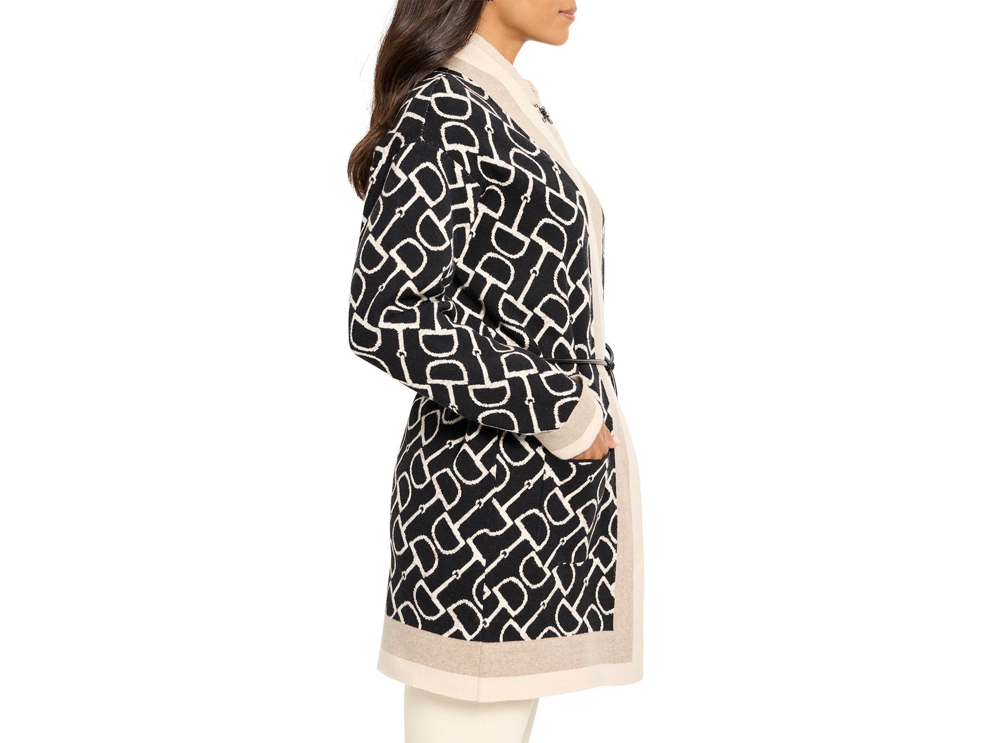 Belted Equestrian Jacket — Image 3
