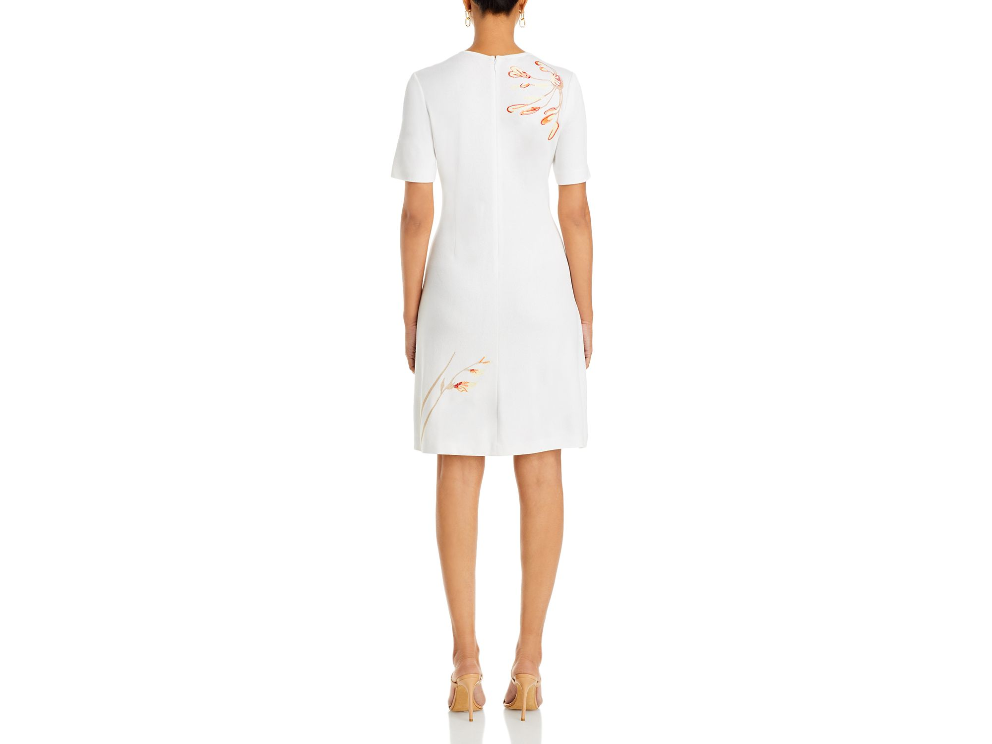Floral Print Shift Dress — Image 6