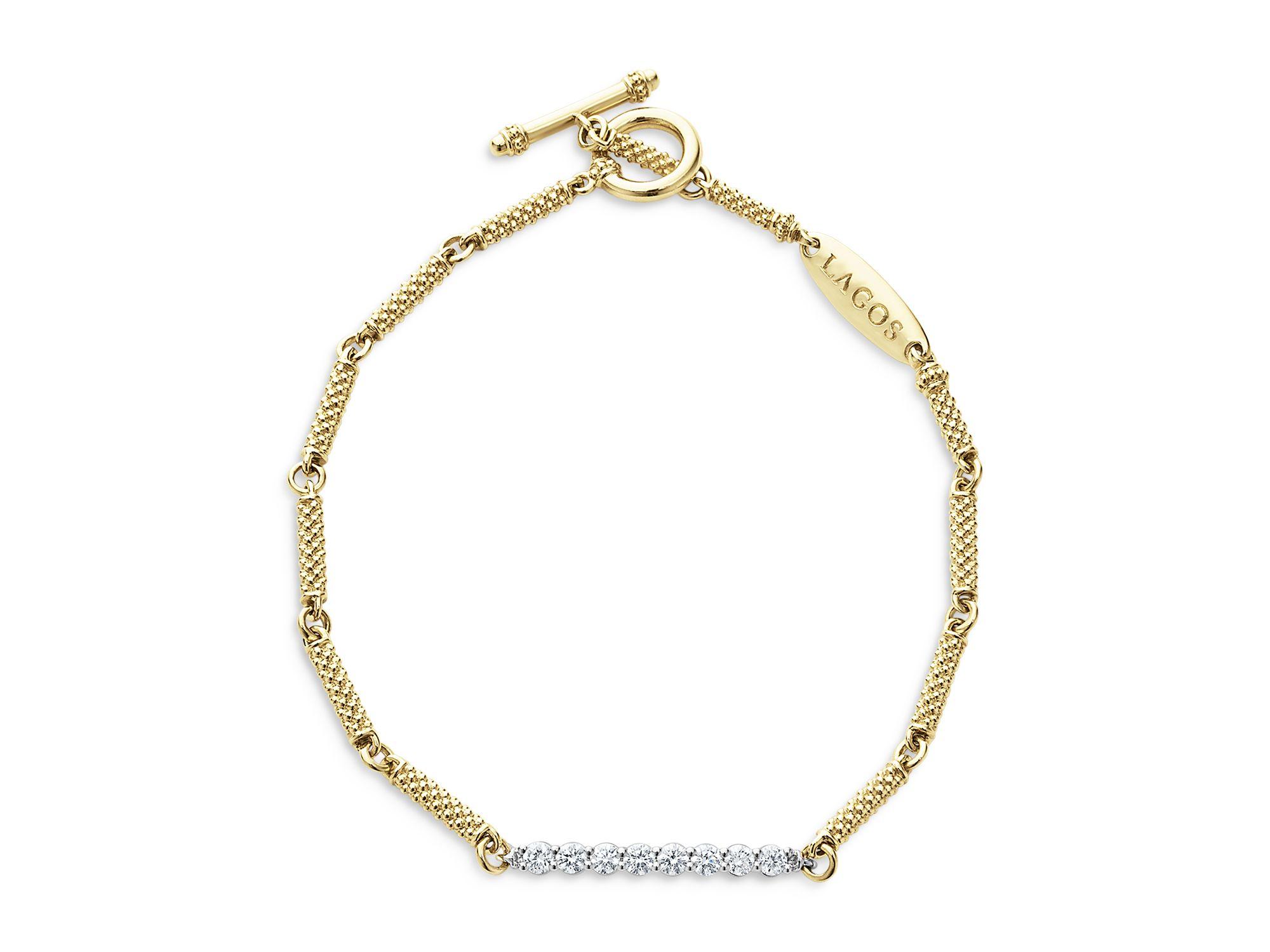 18K Gold & Sterling Silver Signature Caviar Superfine Diamond Bracelets — Image 6
