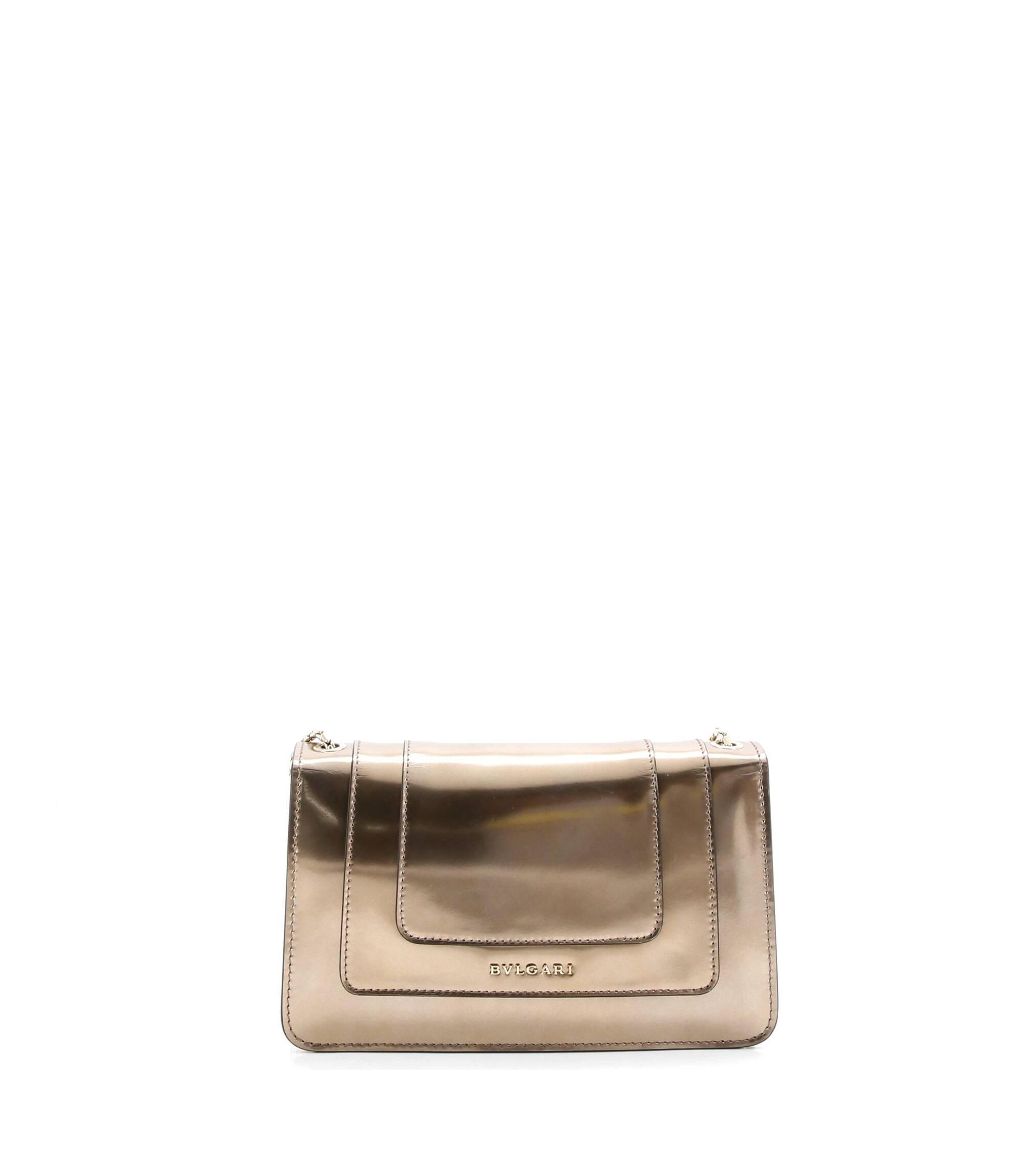 Small Serpenti Forever Shoulder Bag Metallic Leather — Image 4