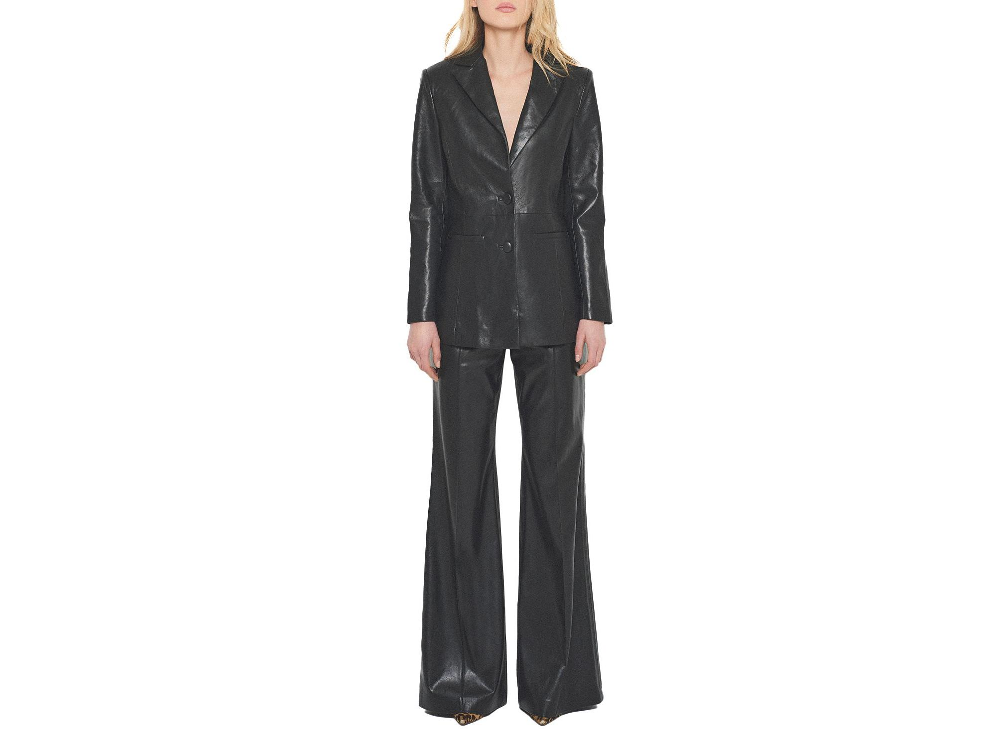 Tell Me Lies Recycled Leather Trouser — Image 3