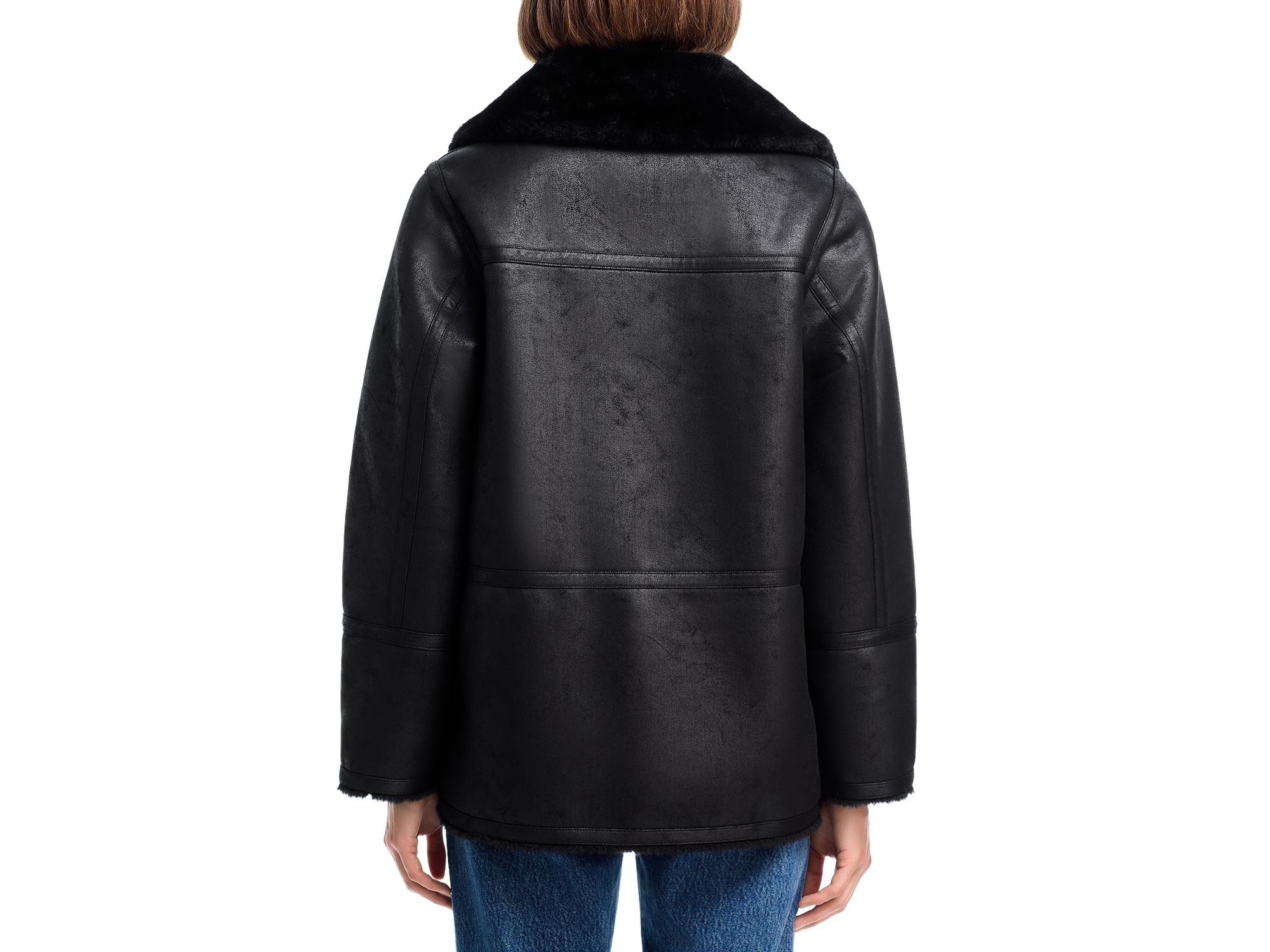 Faux Suede Jacket - Exclusive — Image 8