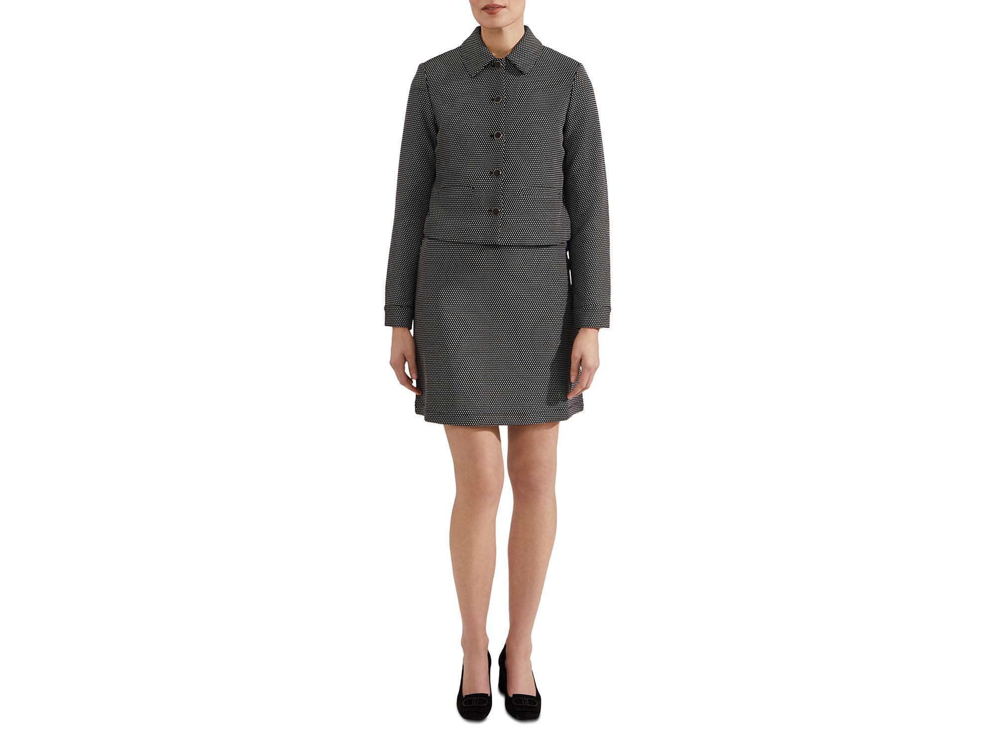 Violet Ponte Jacket — Image 6