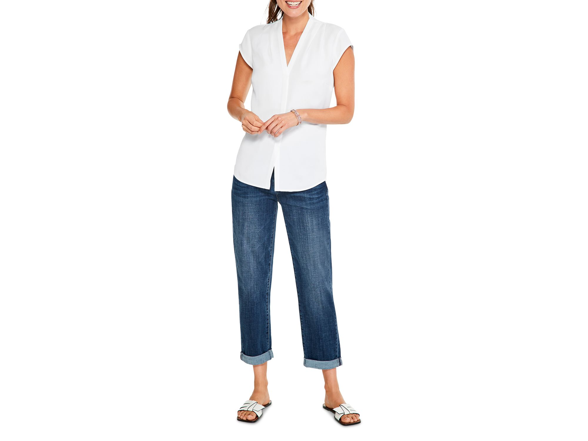 Cap Sleeve Day to Night Top — Image 4