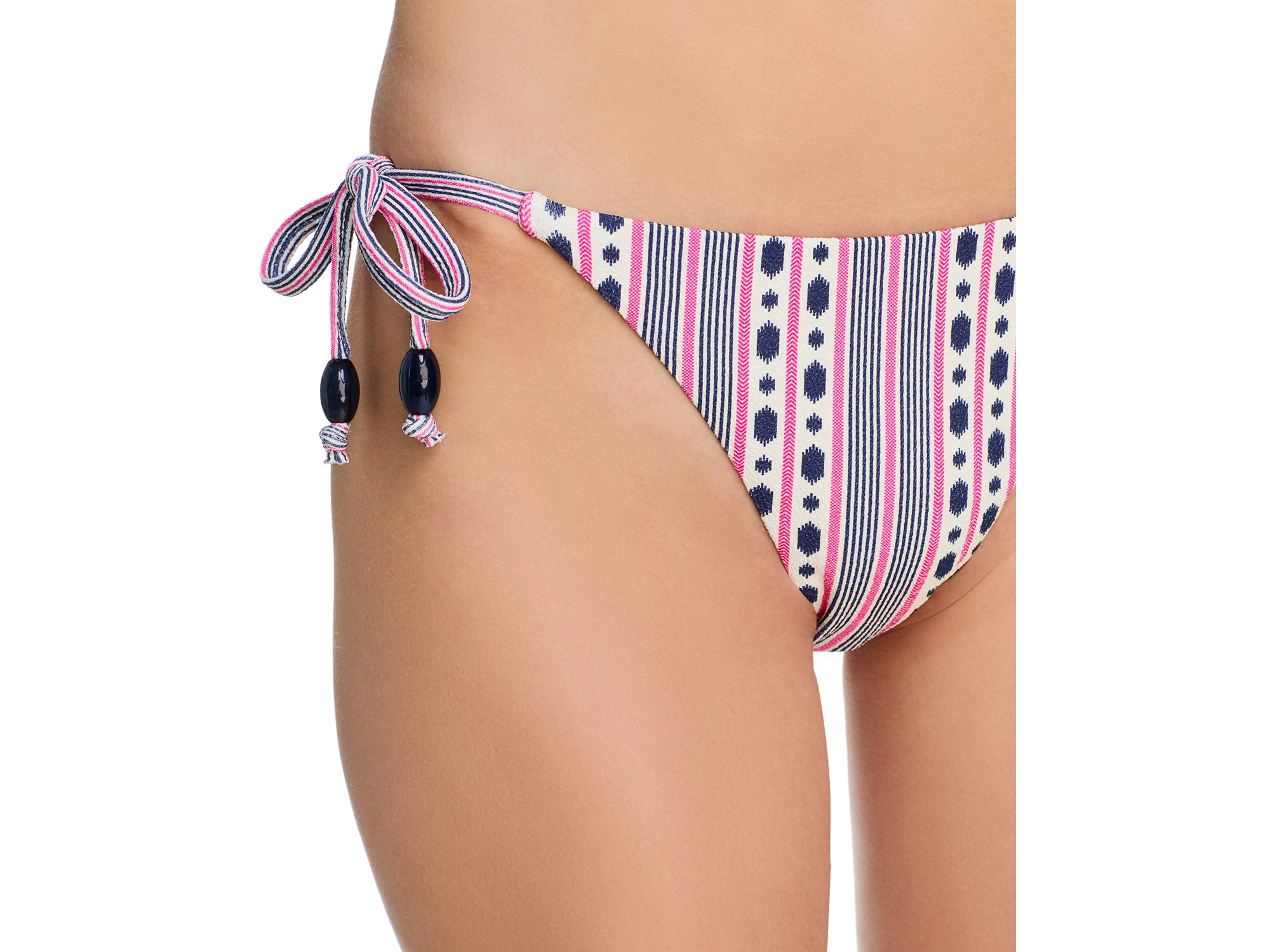 String Triangle Top & Bikini Bottom - Exclusive — Image 3