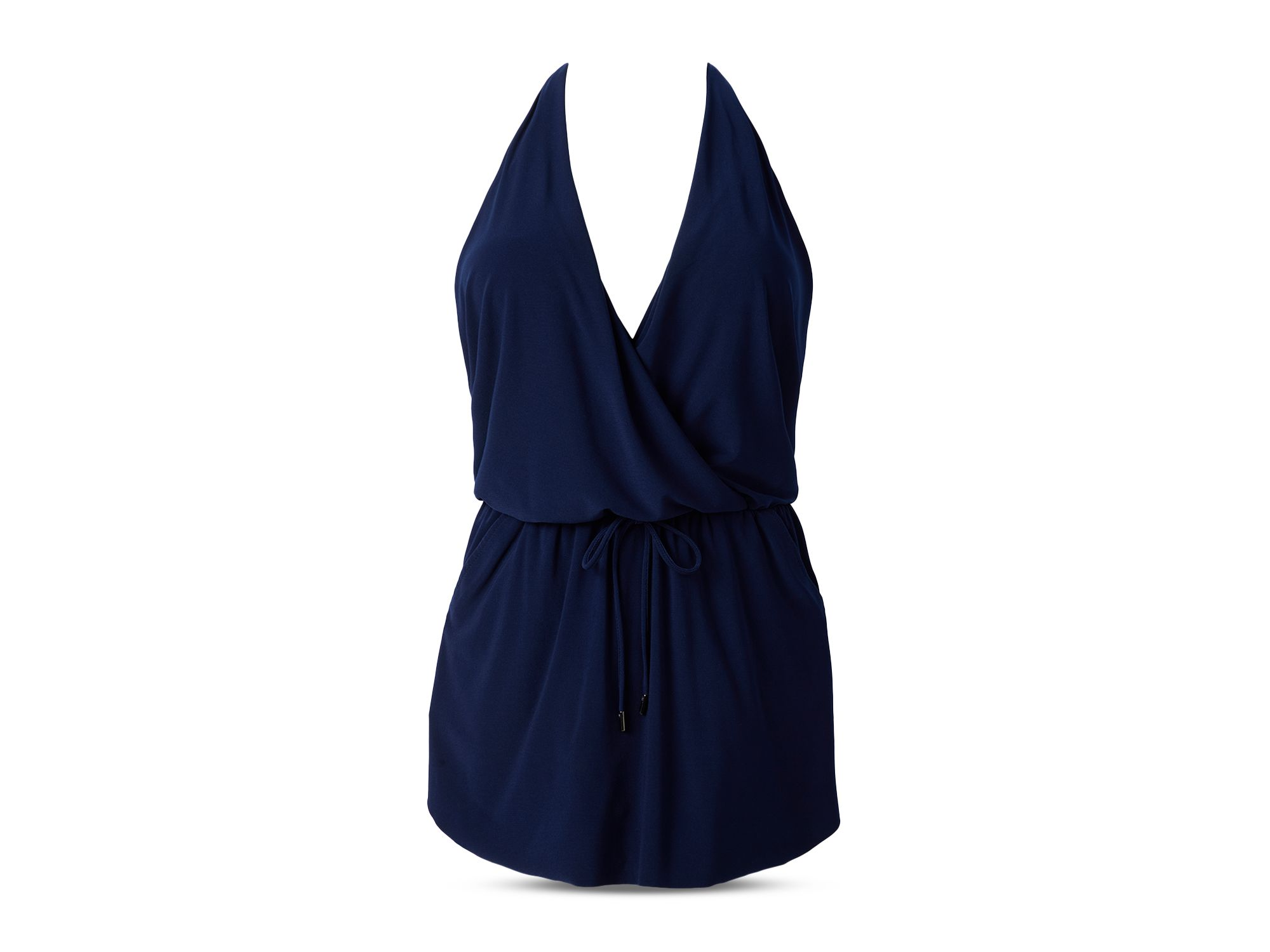 Solid Ellie Halter One Piece Swimsuit — Image 4