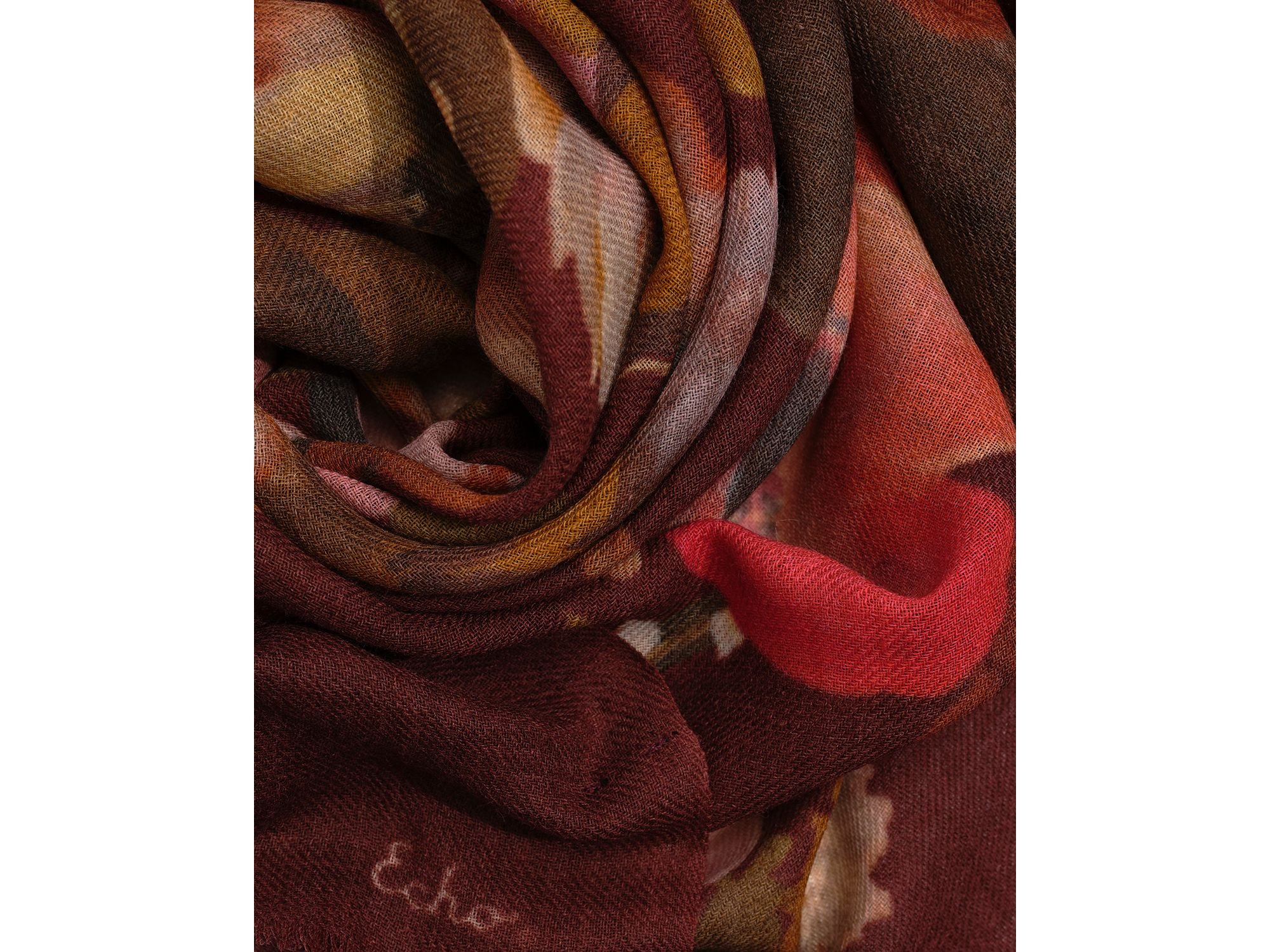 Painted Floral Wrap — Image 3