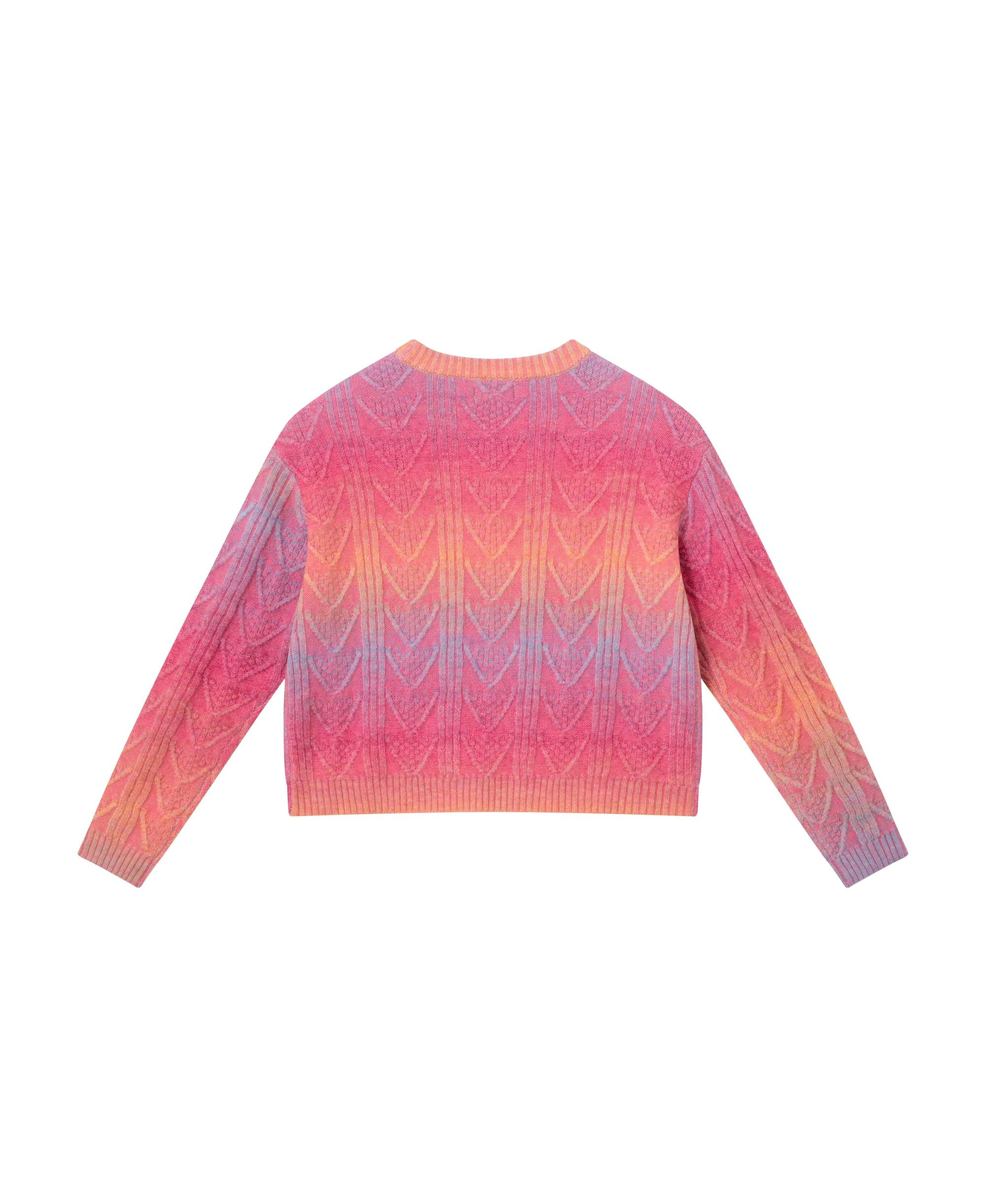 Girls' Cable Knit Sweater - Big Kid — Image 5
