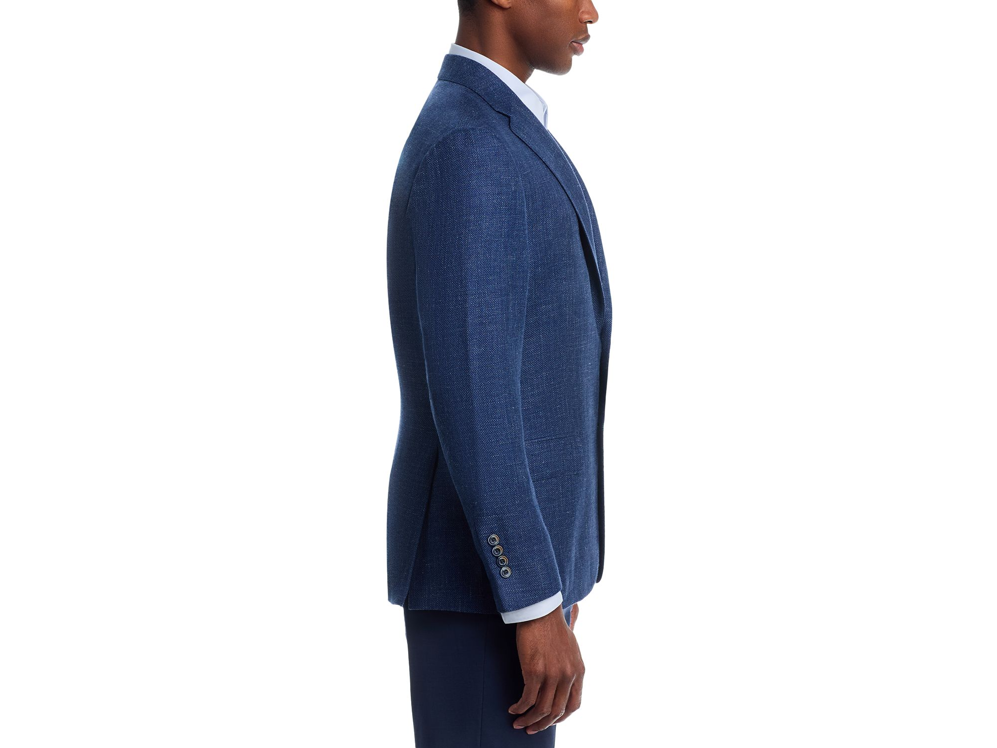 Classic Fit Basketweave Sport Coat — Image 5
