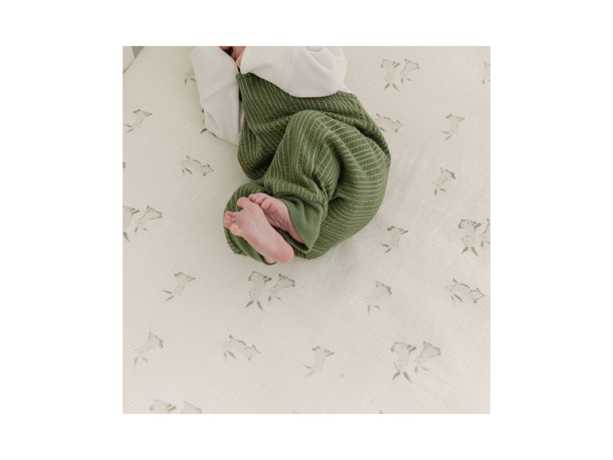 Bunny Fitted Crib Sheet — Image 7
