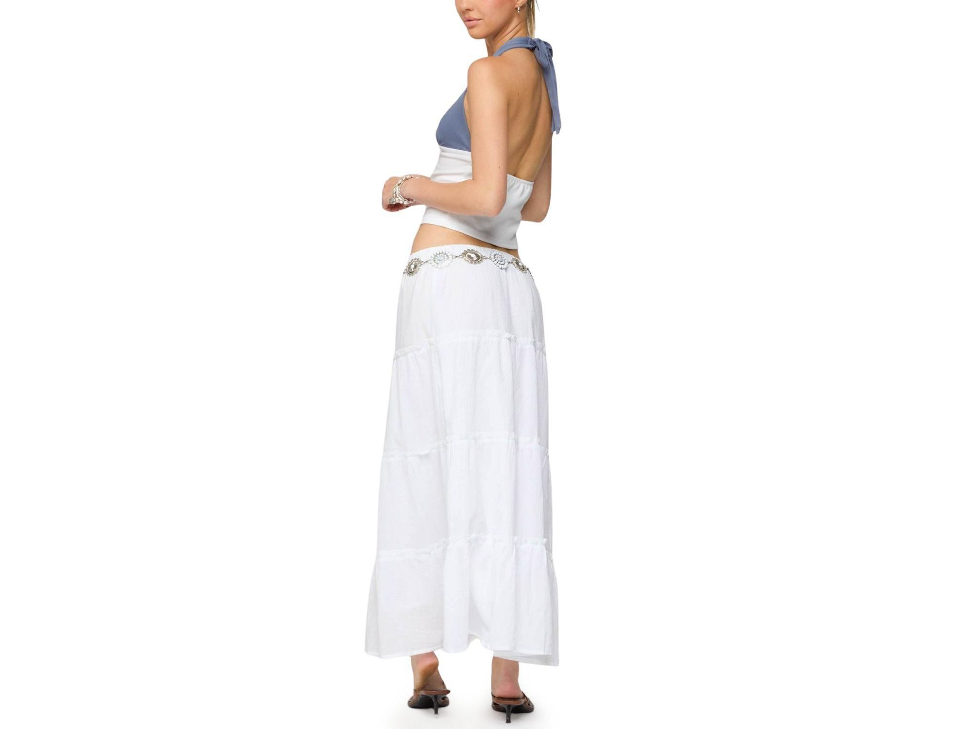 Janna Color Block Halter Top — Image 3