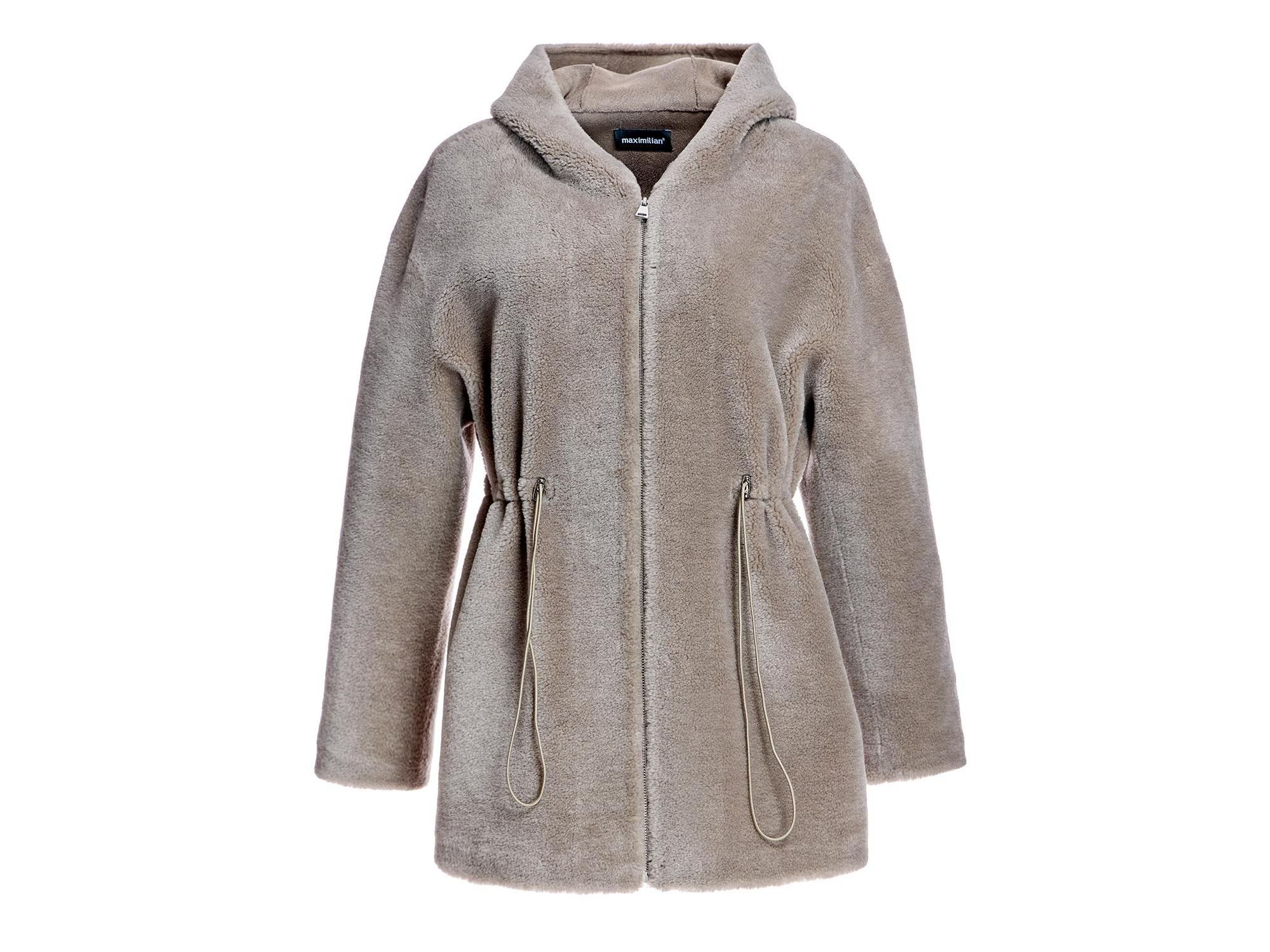 Hooded Lambswool Jacket — Image 3