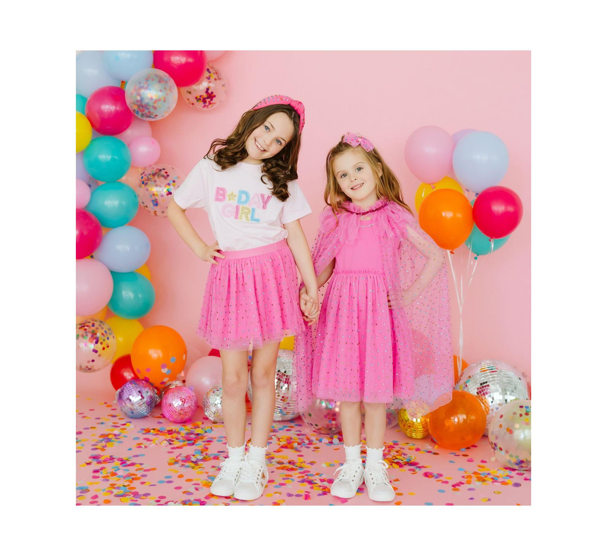 Girls' Raspberry Rhinestone Tutu - Baby, Little Kid, Big Kid — Image 6