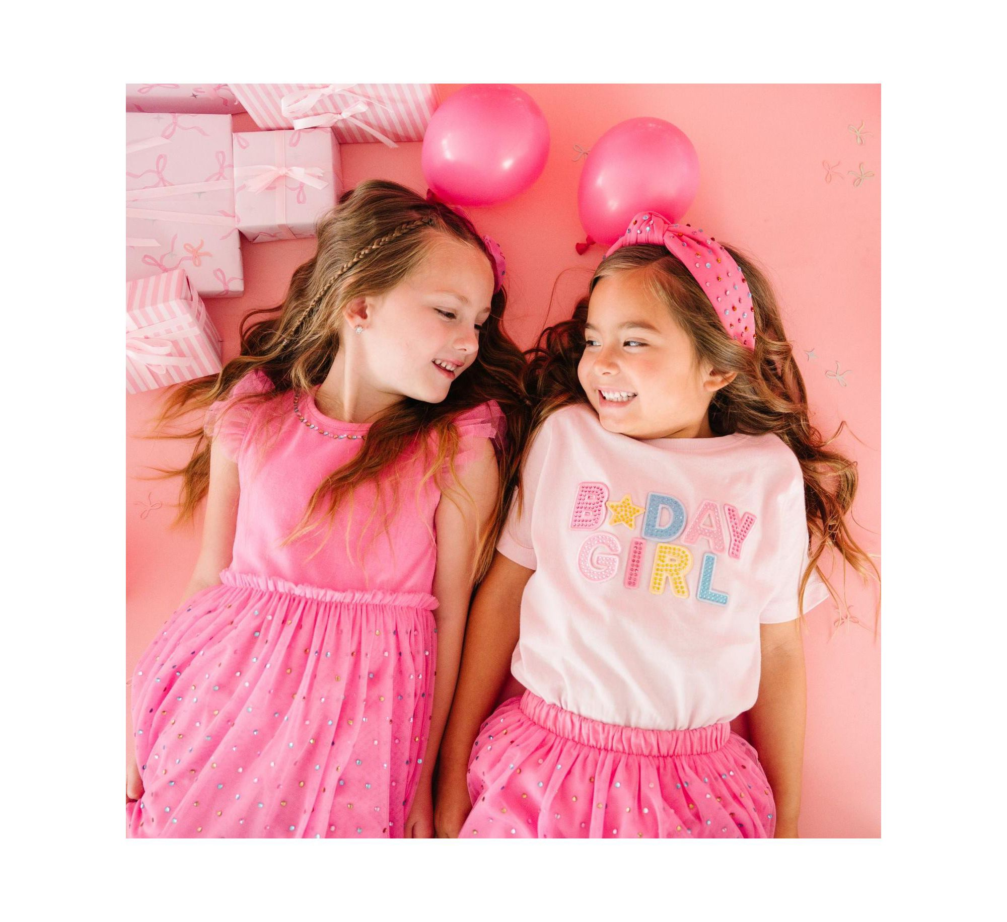 Girls' Raspberry Rhinestone Tutu - Baby, Little Kid, Big Kid — Image 5