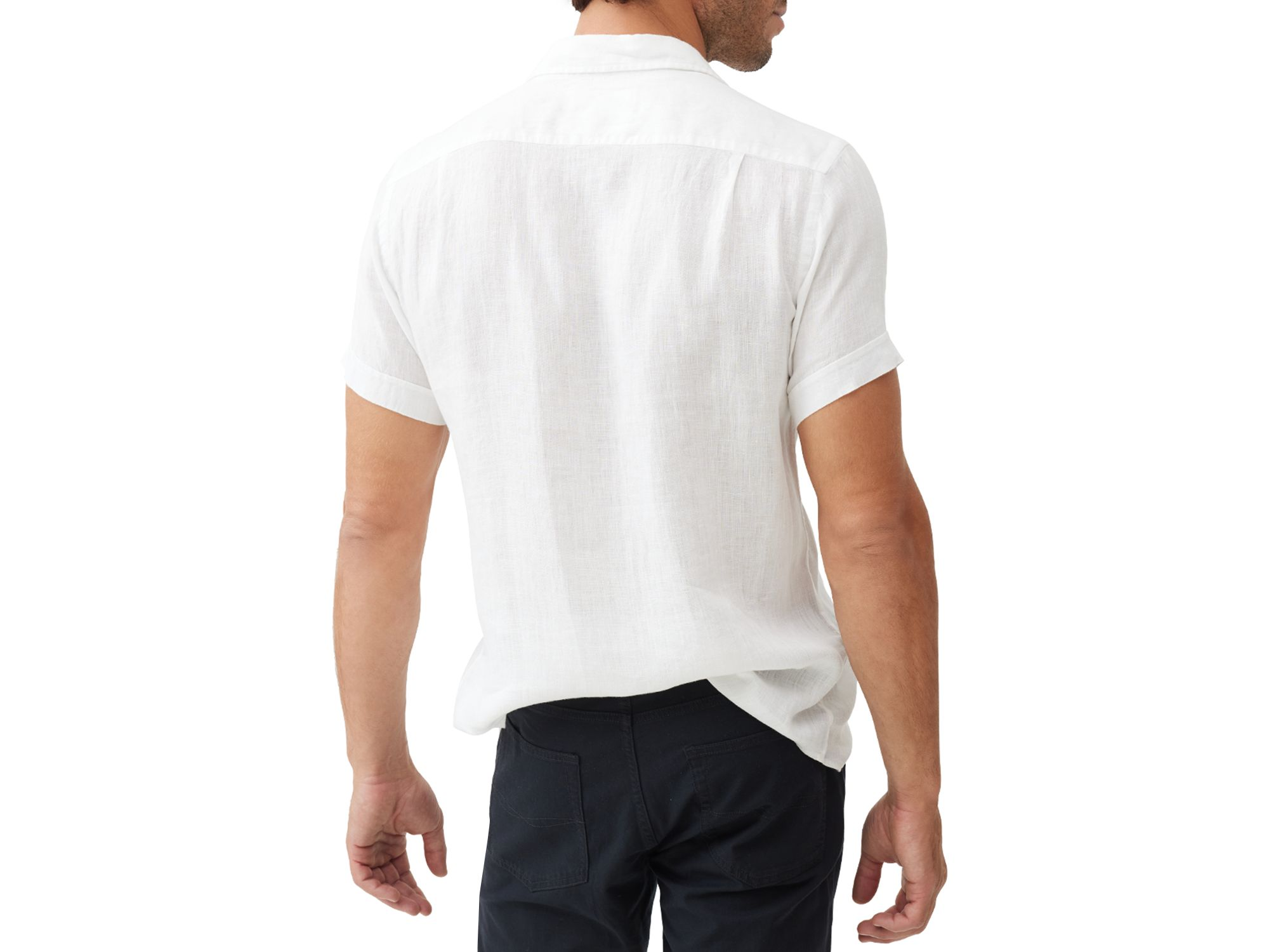 Palm Beach Short Sleeve Slim Fit Shirt — Image 3