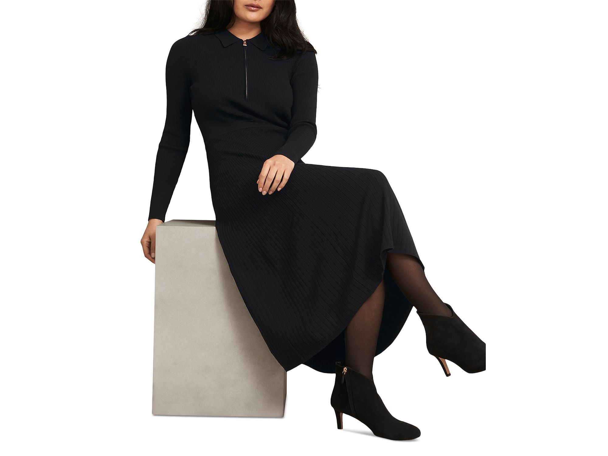 Marta Ribbed Dress — Image 4