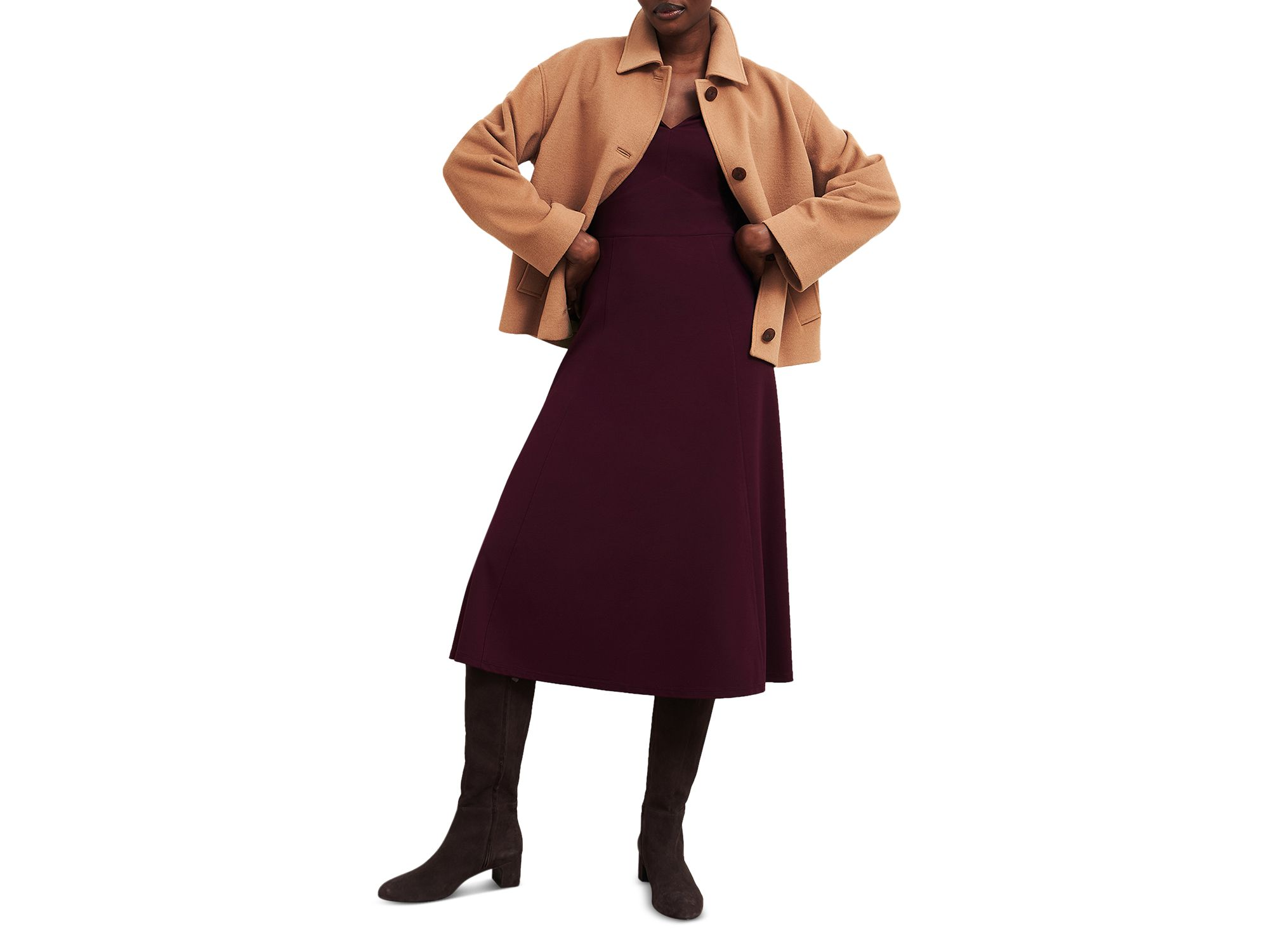 Mirabel Ponte Dress — Image 3